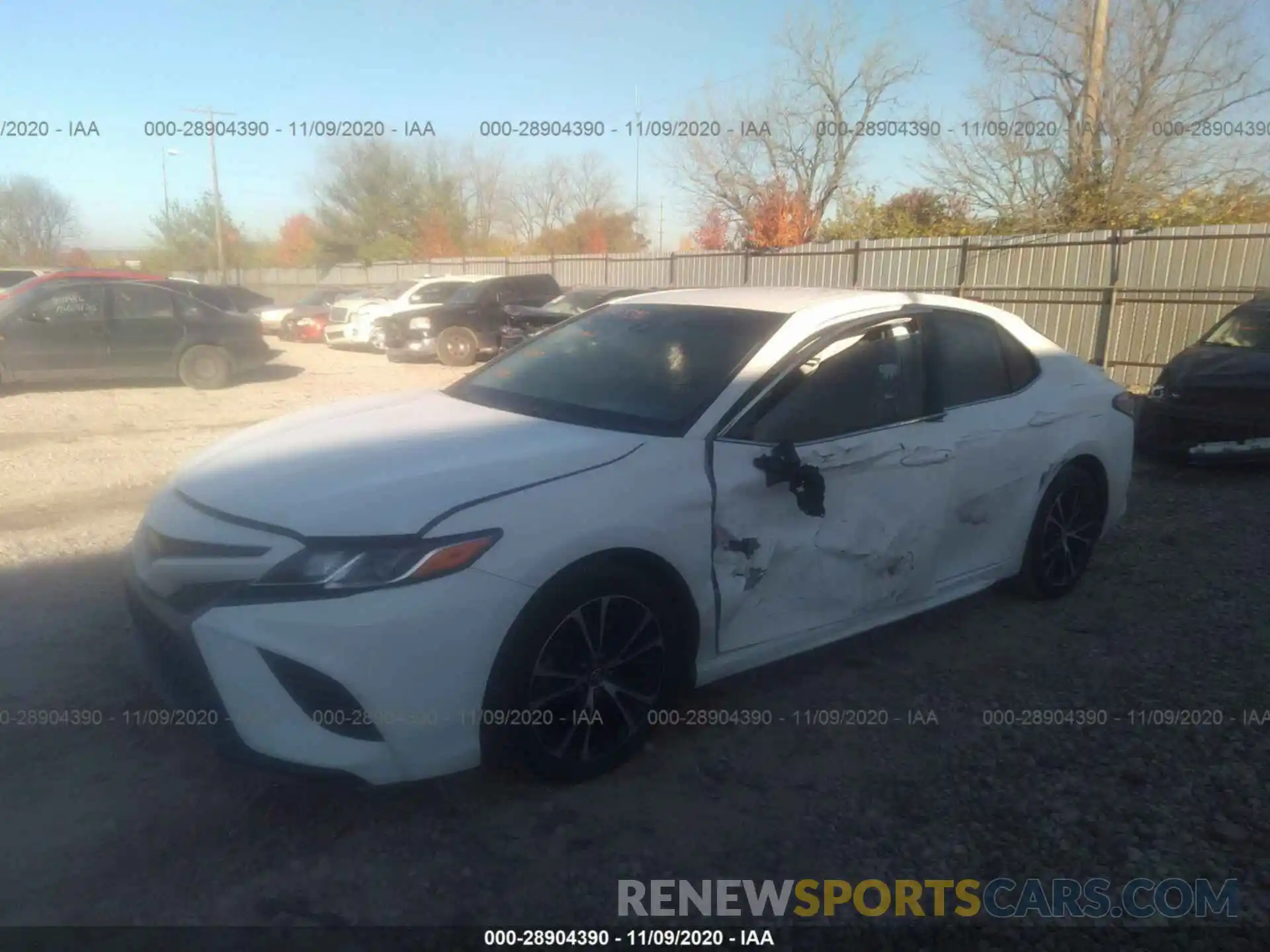 2 Photograph of a damaged car 4T1B11HK9KU200206 TOYOTA CAMRY 2019