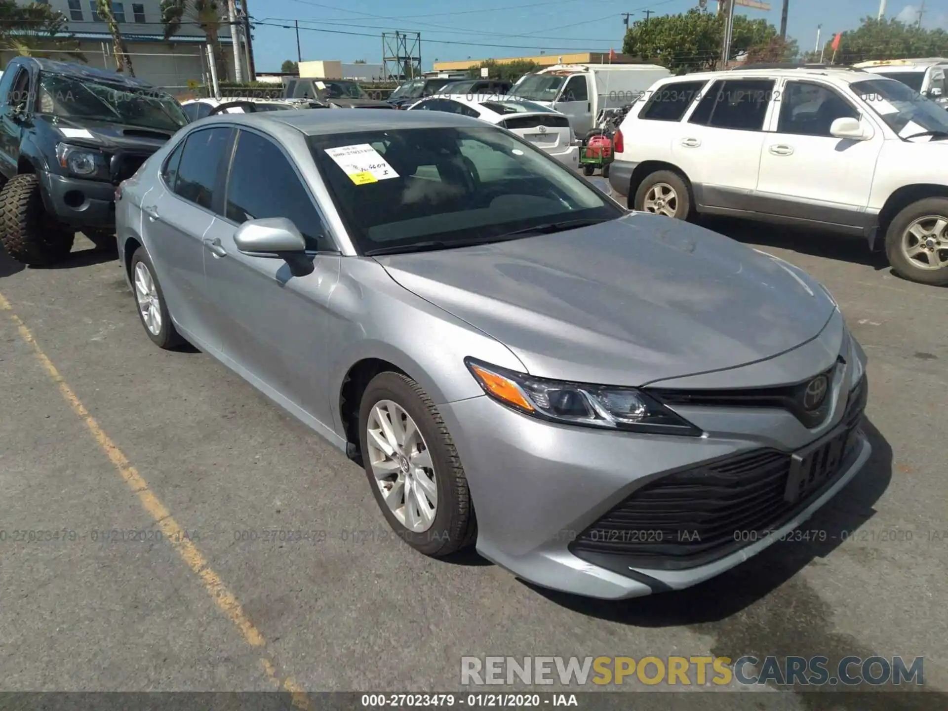 1 Photograph of a damaged car 4T1B11HK9KU201775 TOYOTA CAMRY 2019