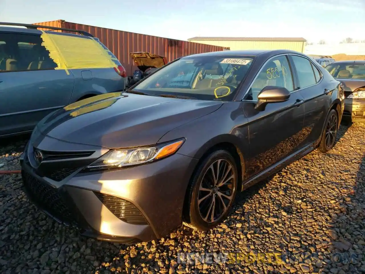 2 Photograph of a damaged car 4T1B11HK9KU202313 TOYOTA CAMRY 2019