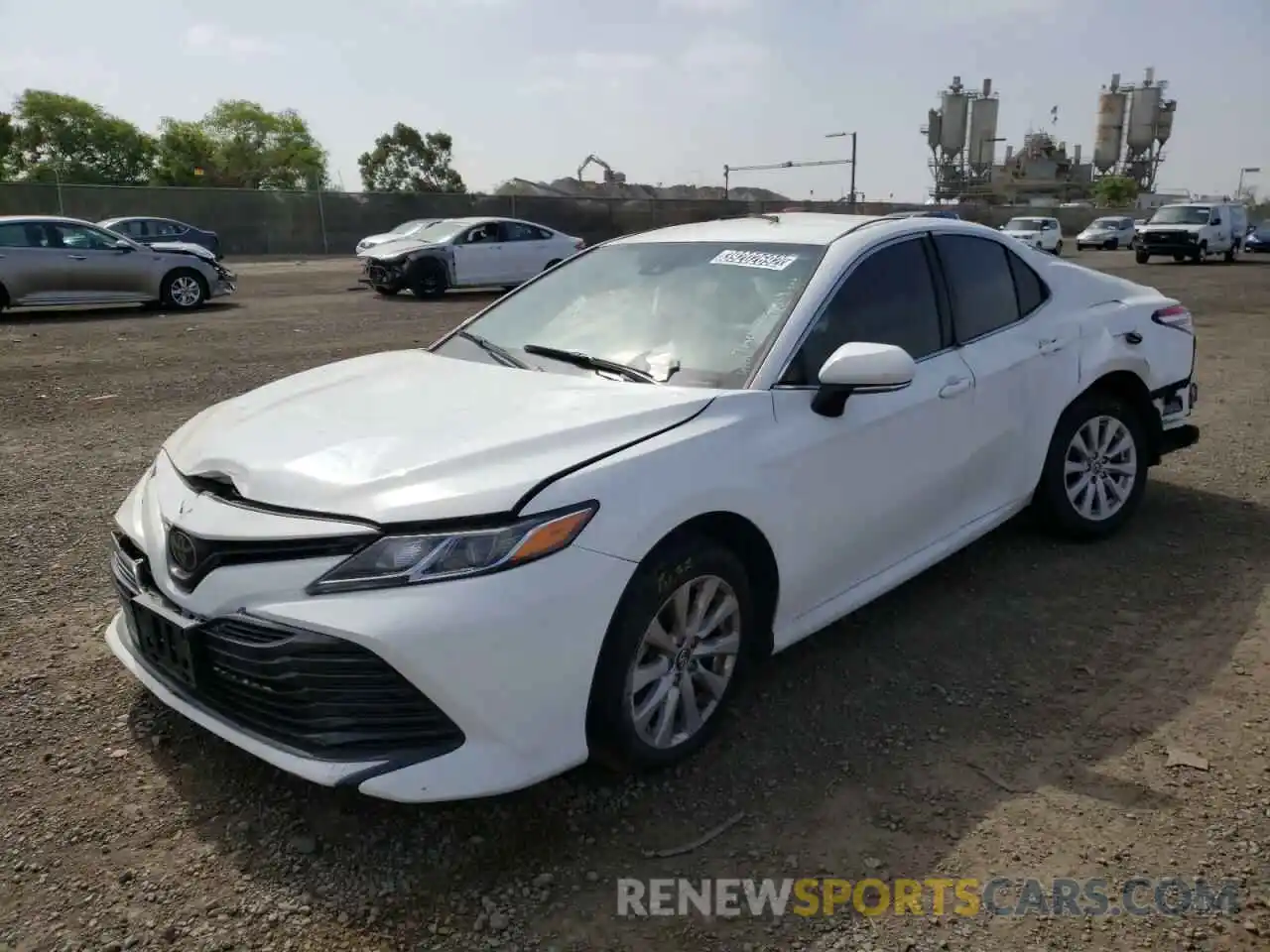 2 Photograph of a damaged car 4T1B11HK9KU202666 TOYOTA CAMRY 2019