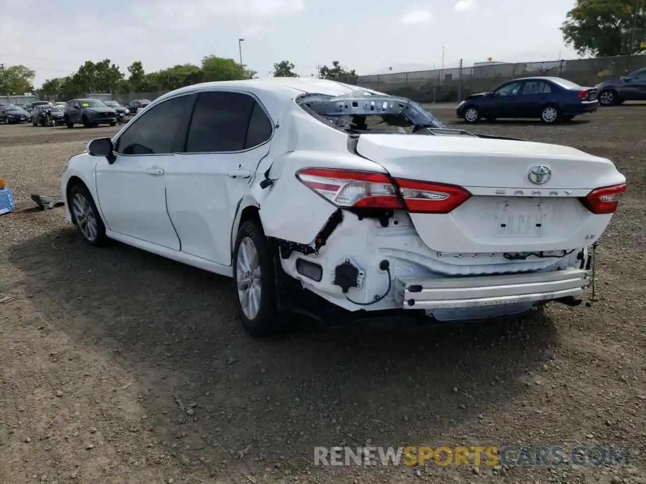 3 Photograph of a damaged car 4T1B11HK9KU202666 TOYOTA CAMRY 2019