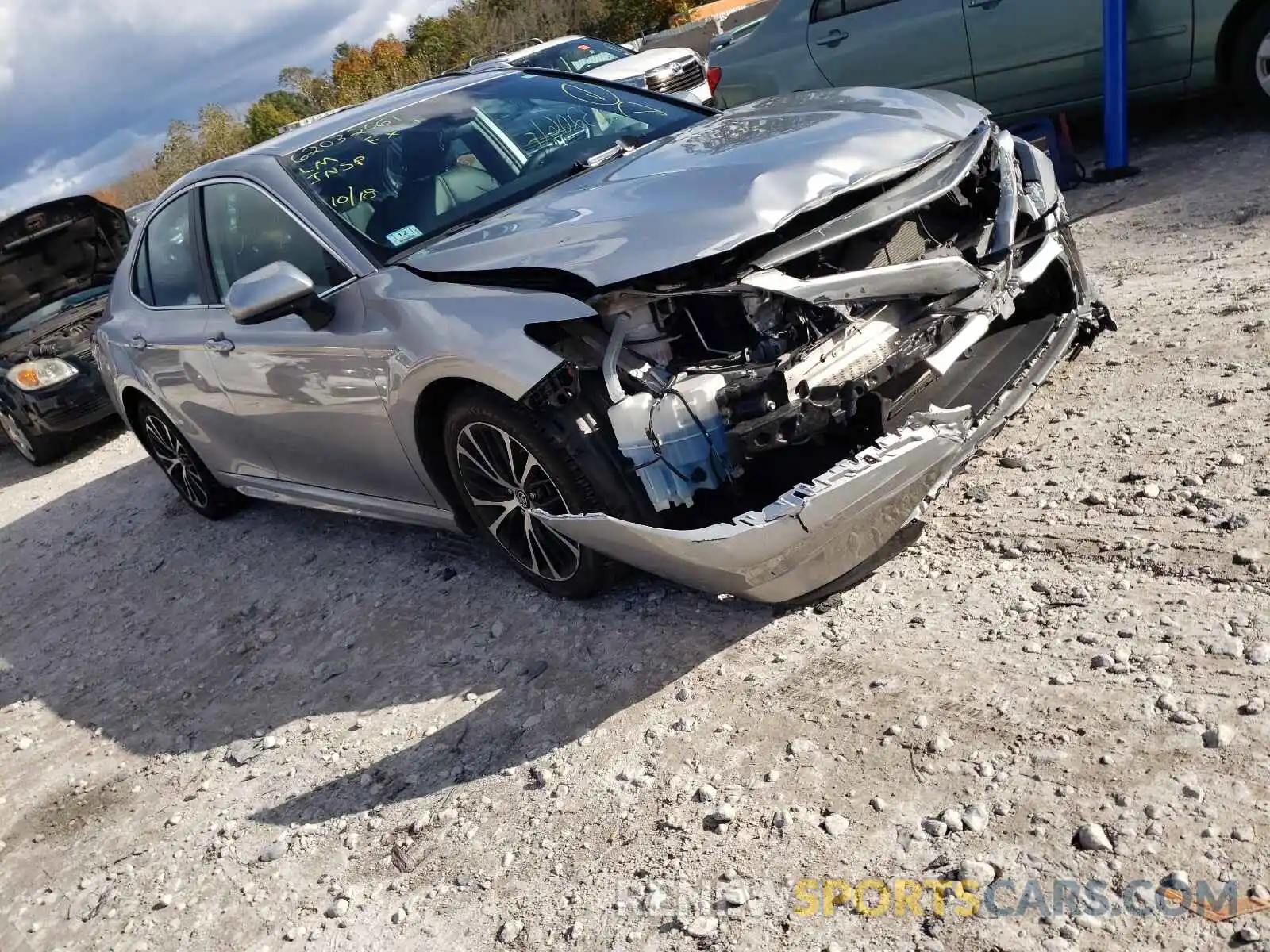 1 Photograph of a damaged car 4T1B11HK9KU202893 TOYOTA CAMRY 2019