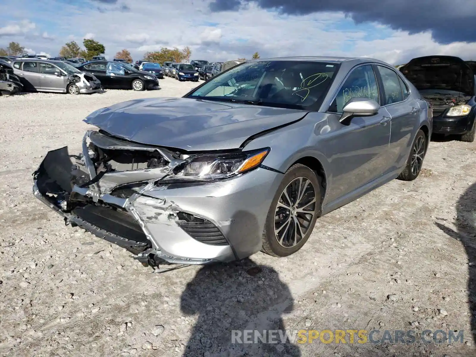 2 Photograph of a damaged car 4T1B11HK9KU202893 TOYOTA CAMRY 2019