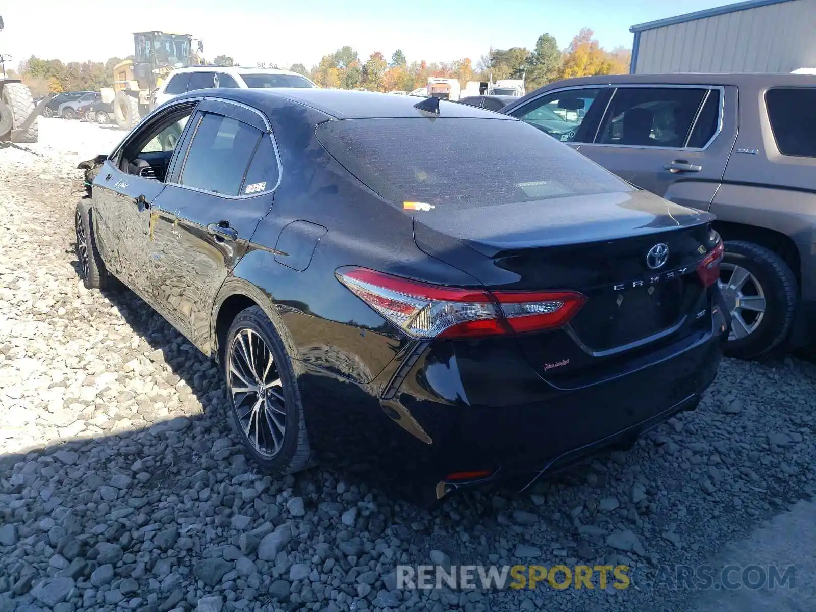 3 Photograph of a damaged car 4T1B11HK9KU203025 TOYOTA CAMRY 2019