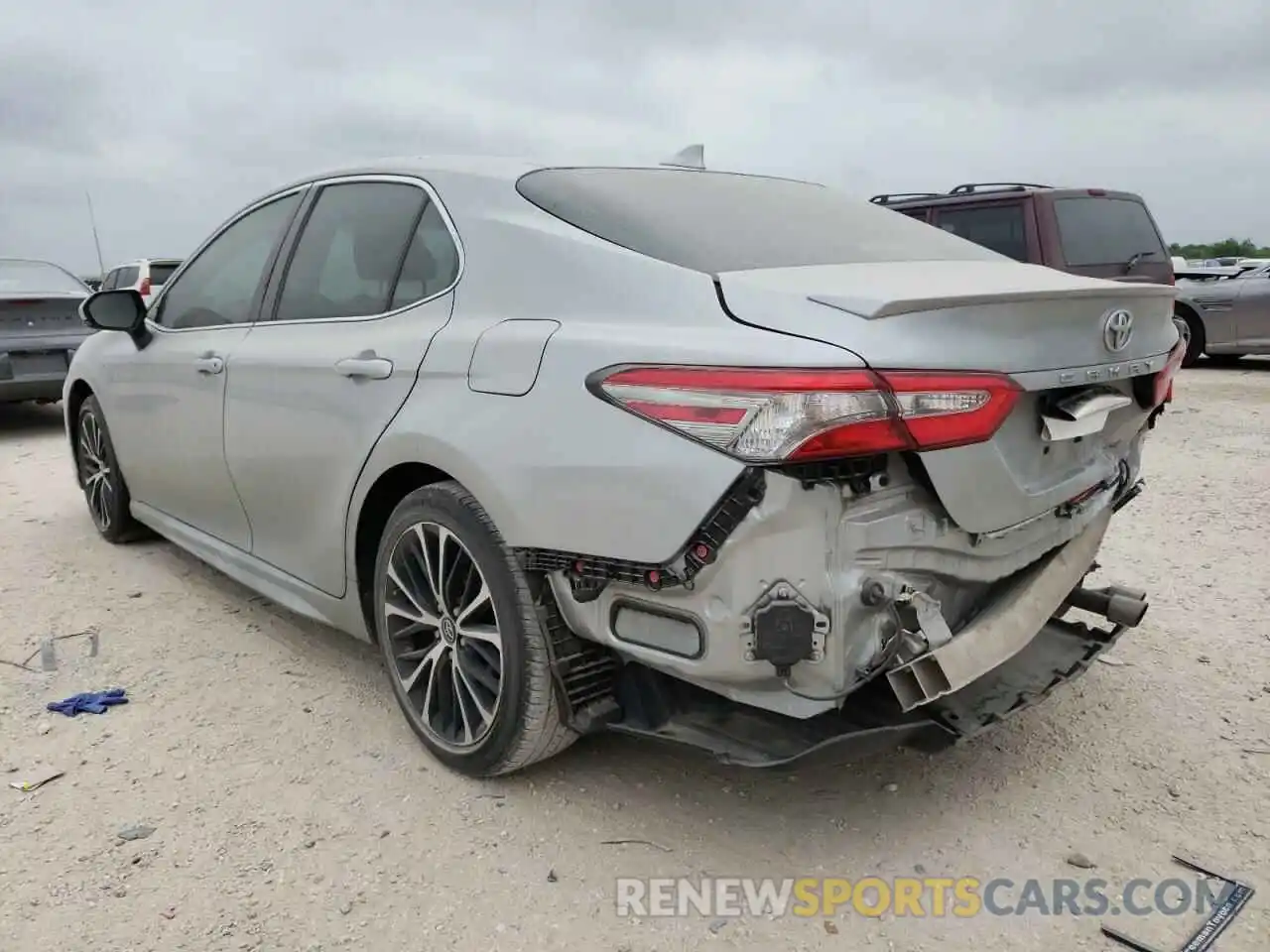 3 Photograph of a damaged car 4T1B11HK9KU203459 TOYOTA CAMRY 2019