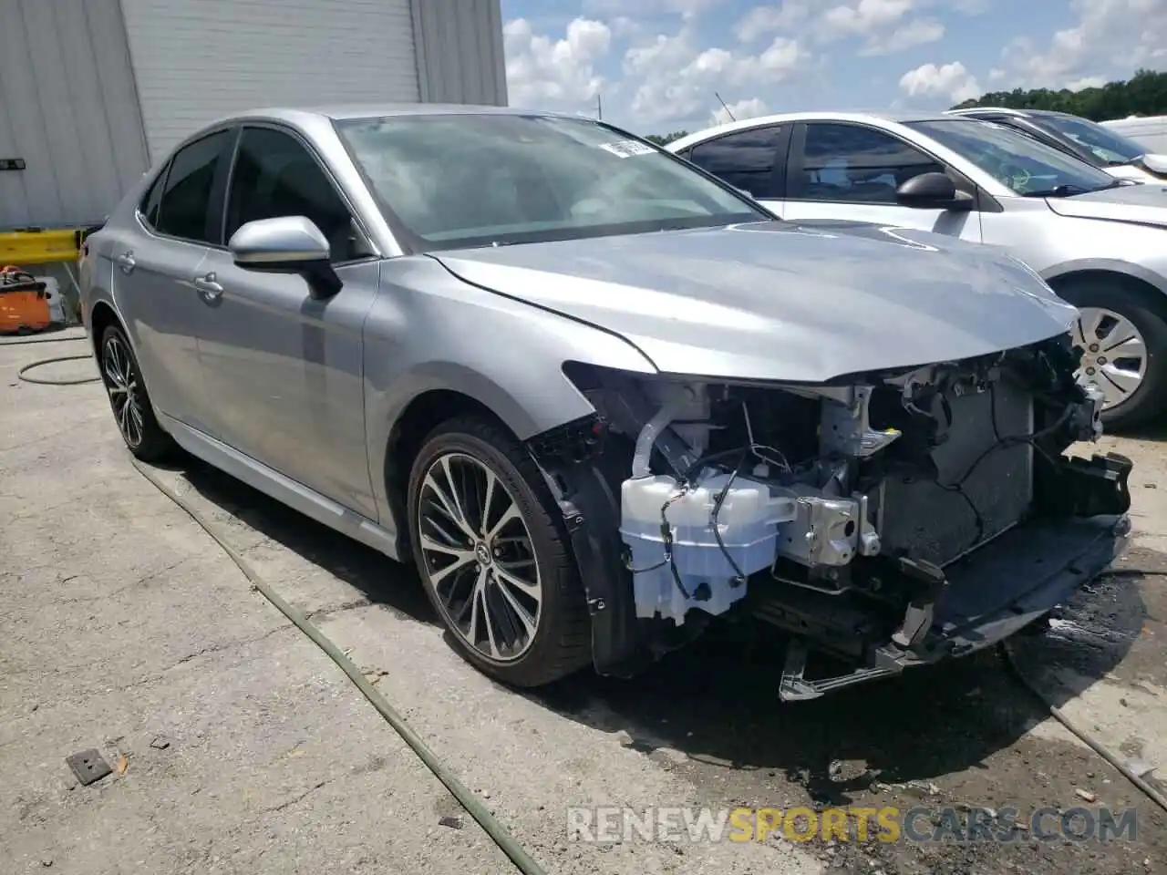 1 Photograph of a damaged car 4T1B11HK9KU204451 TOYOTA CAMRY 2019