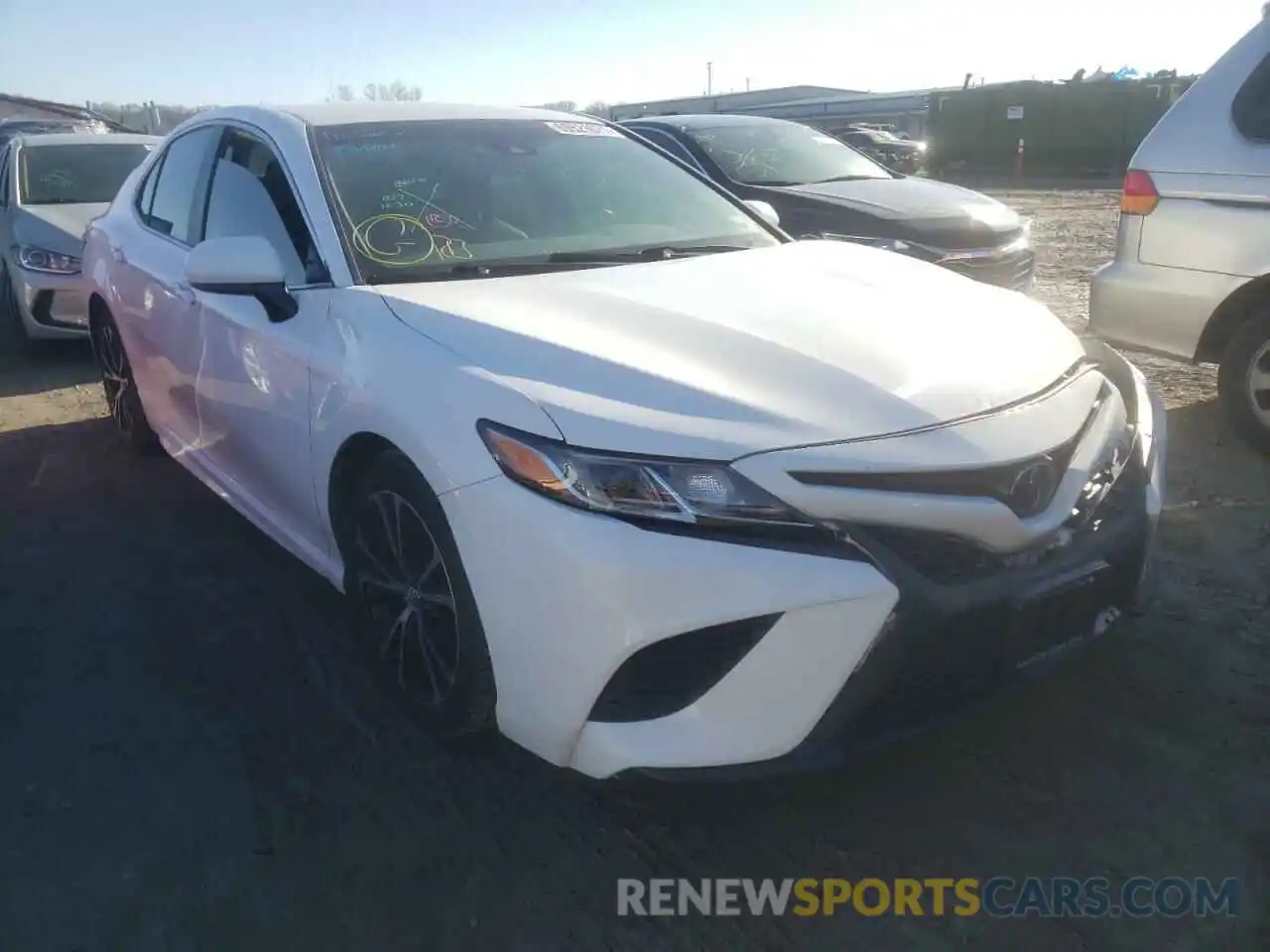 1 Photograph of a damaged car 4T1B11HK9KU204739 TOYOTA CAMRY 2019