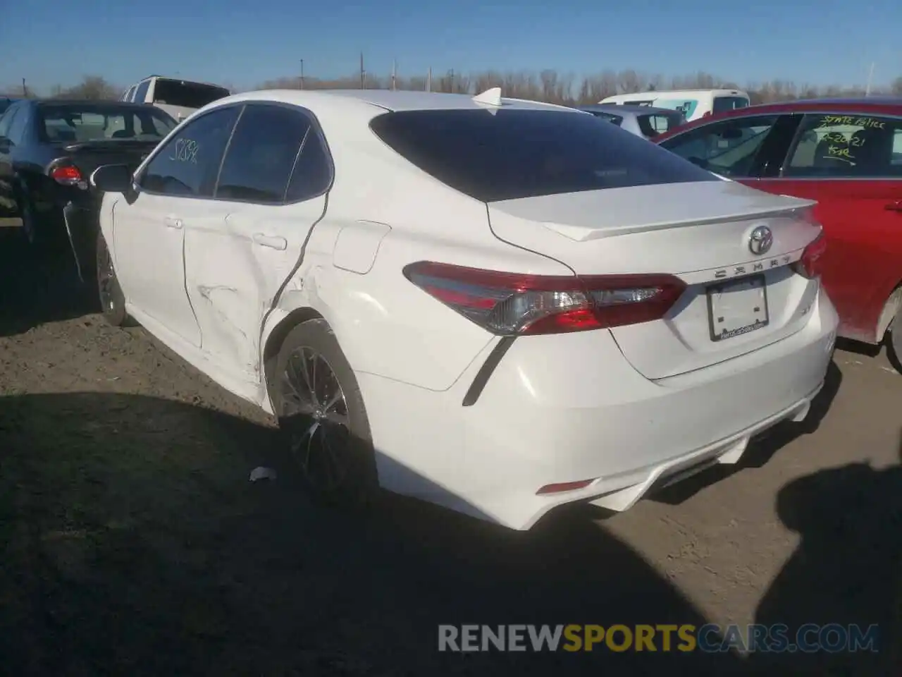 3 Photograph of a damaged car 4T1B11HK9KU204739 TOYOTA CAMRY 2019