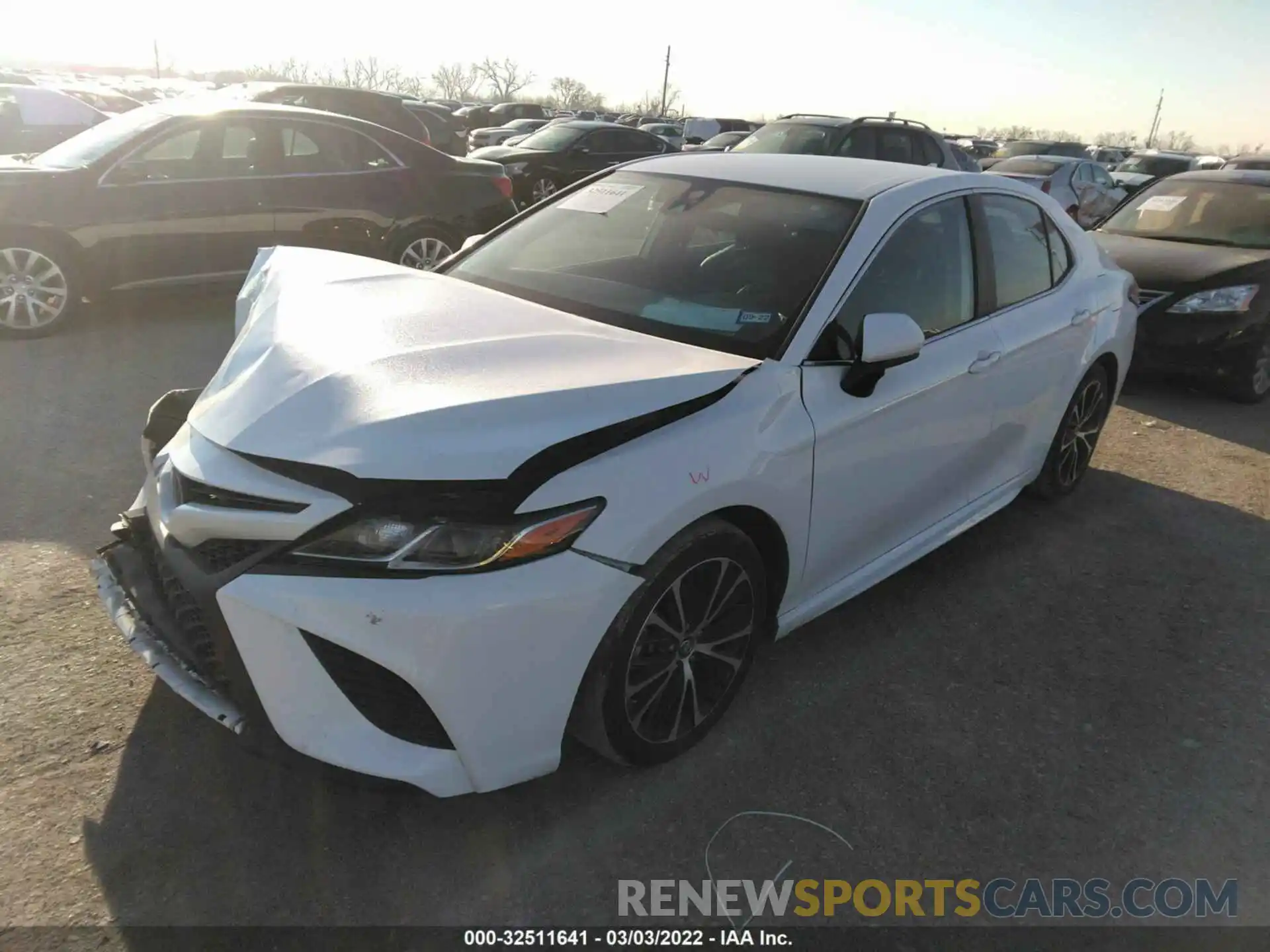 2 Photograph of a damaged car 4T1B11HK9KU205597 TOYOTA CAMRY 2019