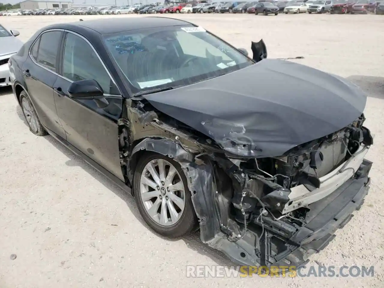 1 Photograph of a damaged car 4T1B11HK9KU205647 TOYOTA CAMRY 2019