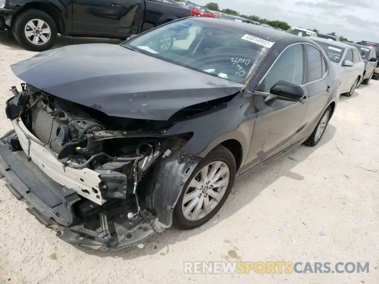 2 Photograph of a damaged car 4T1B11HK9KU205647 TOYOTA CAMRY 2019