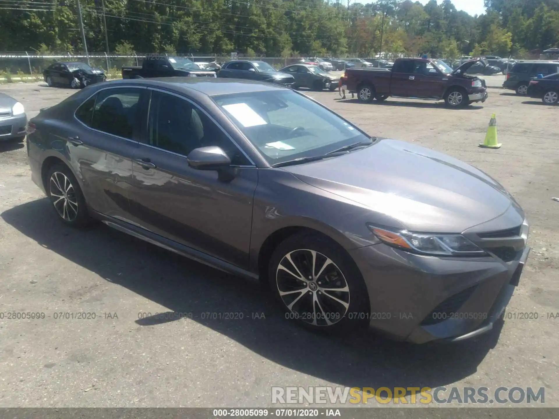 1 Photograph of a damaged car 4T1B11HK9KU206779 TOYOTA CAMRY 2019