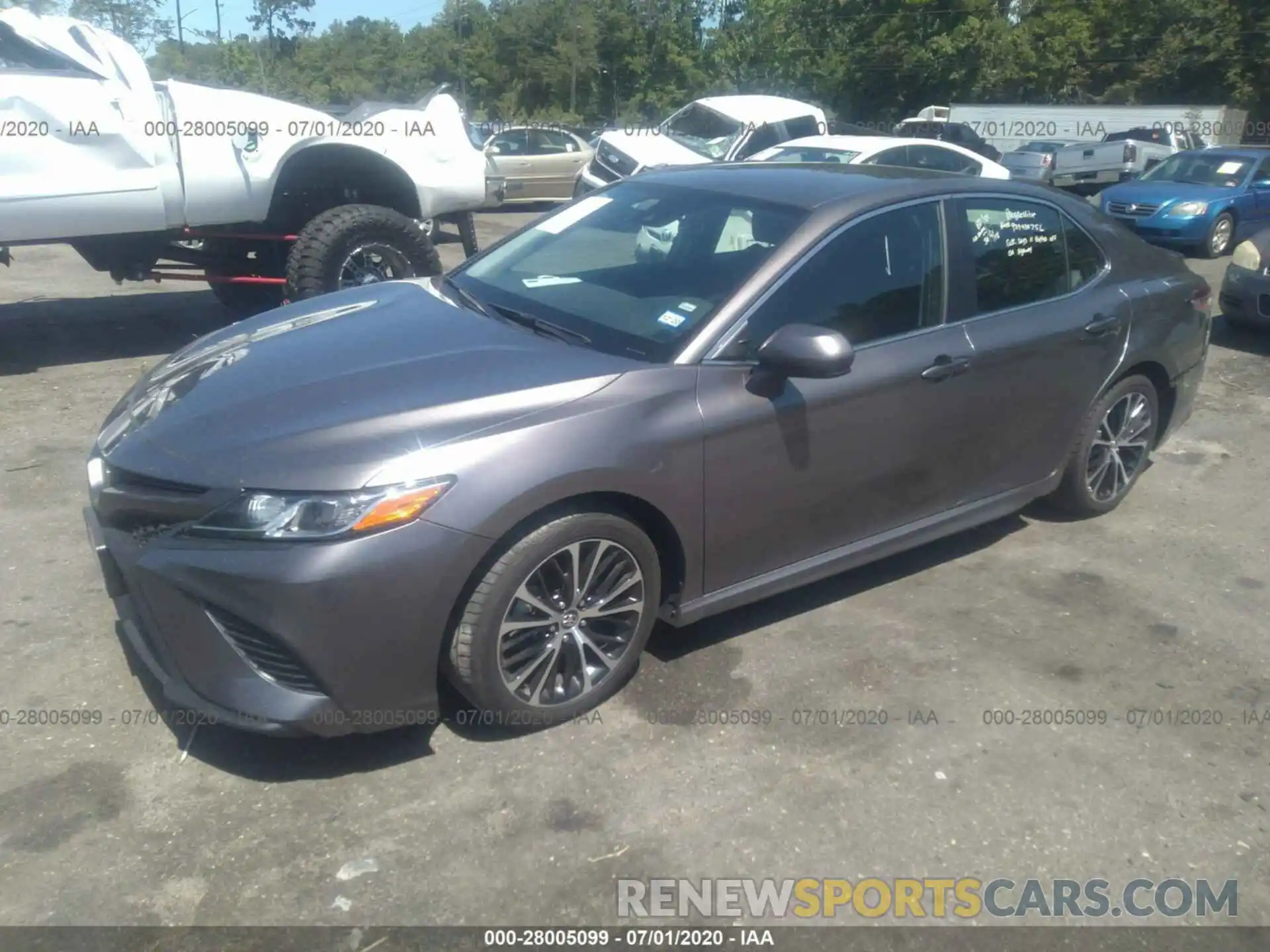 2 Photograph of a damaged car 4T1B11HK9KU206779 TOYOTA CAMRY 2019