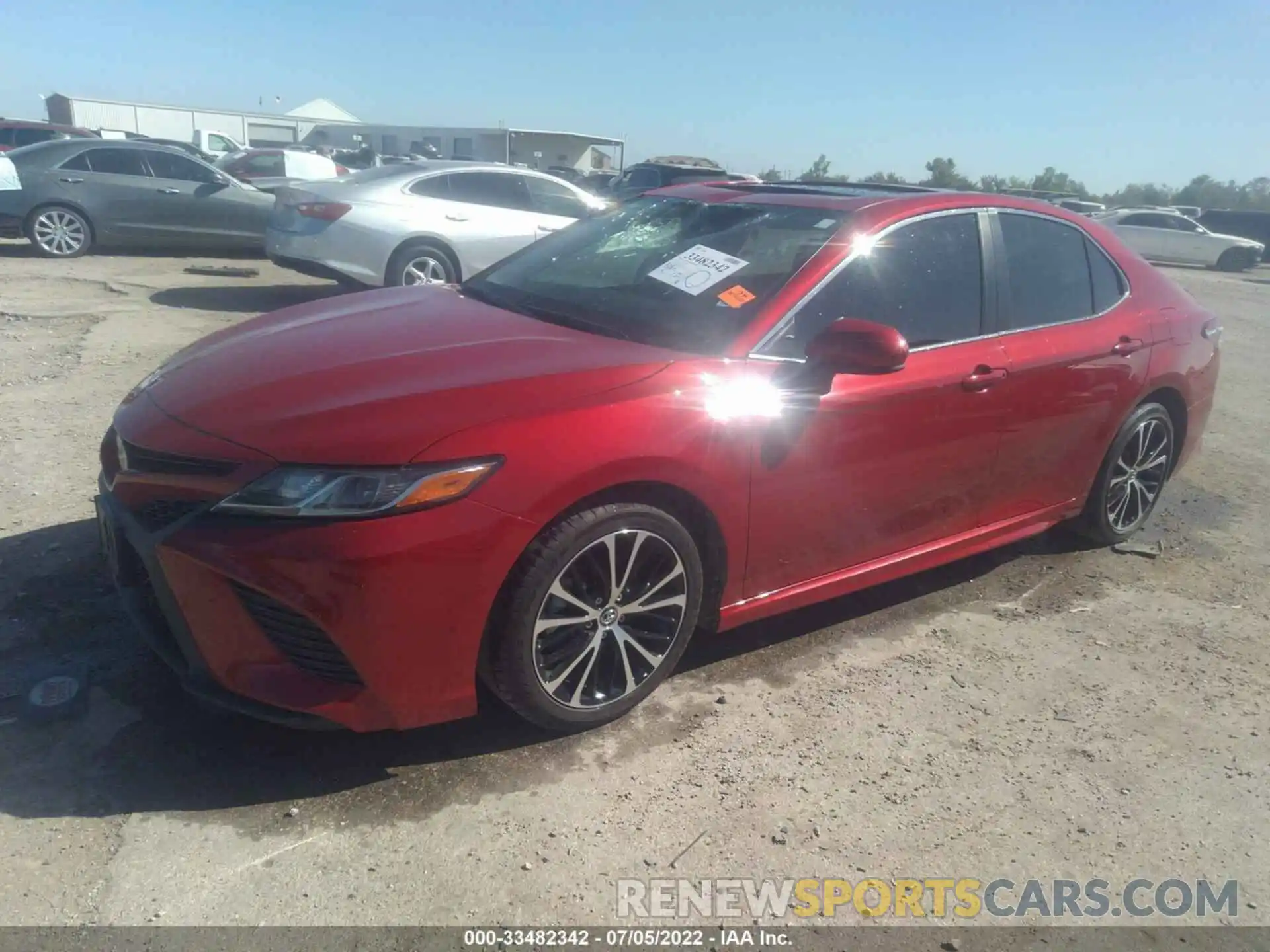 2 Photograph of a damaged car 4T1B11HK9KU207513 TOYOTA CAMRY 2019