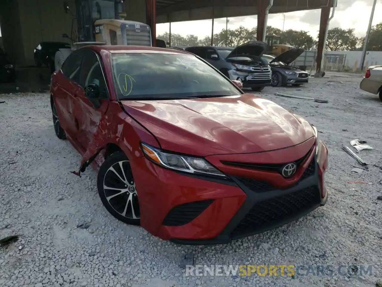 1 Photograph of a damaged car 4T1B11HK9KU208239 TOYOTA CAMRY 2019