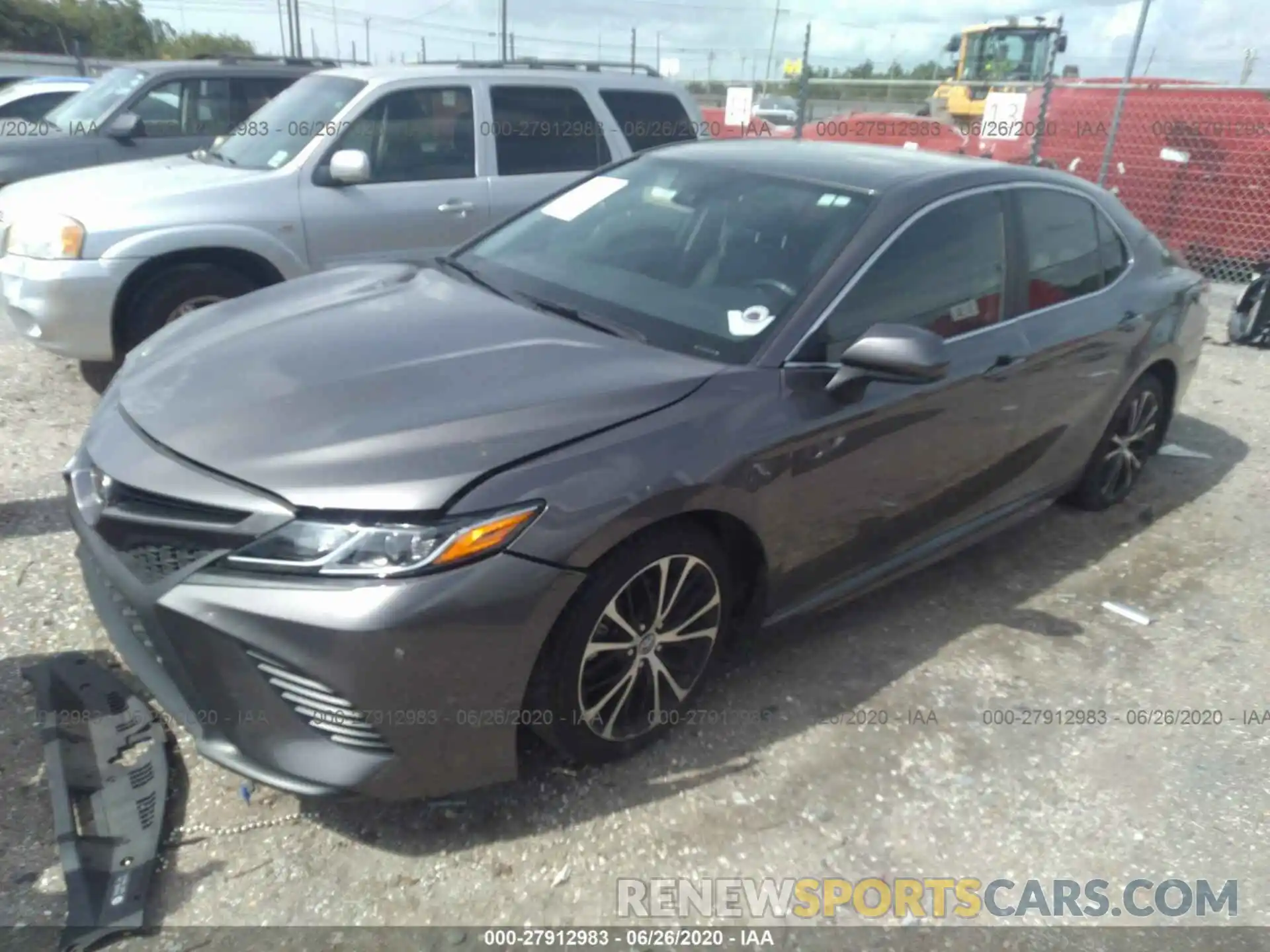 2 Photograph of a damaged car 4T1B11HK9KU208760 TOYOTA CAMRY 2019