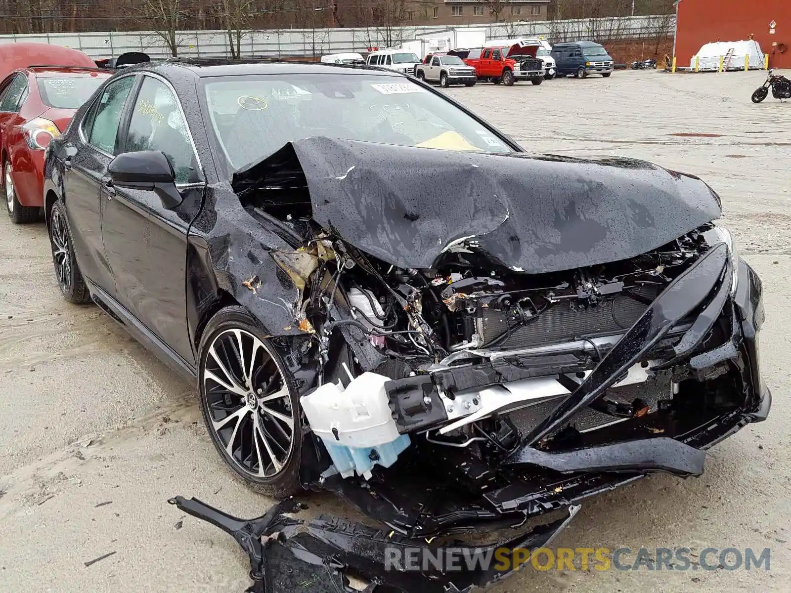 1 Photograph of a damaged car 4T1B11HK9KU212212 TOYOTA CAMRY 2019