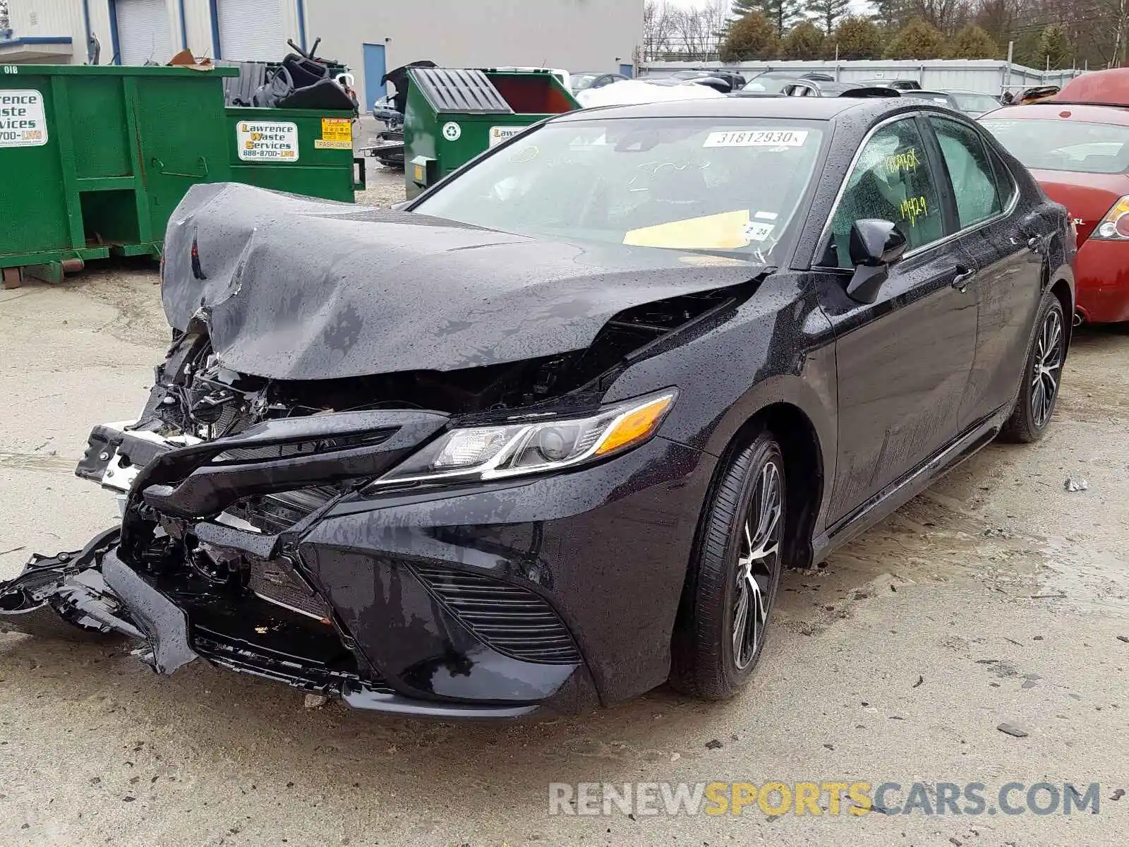 2 Photograph of a damaged car 4T1B11HK9KU212212 TOYOTA CAMRY 2019