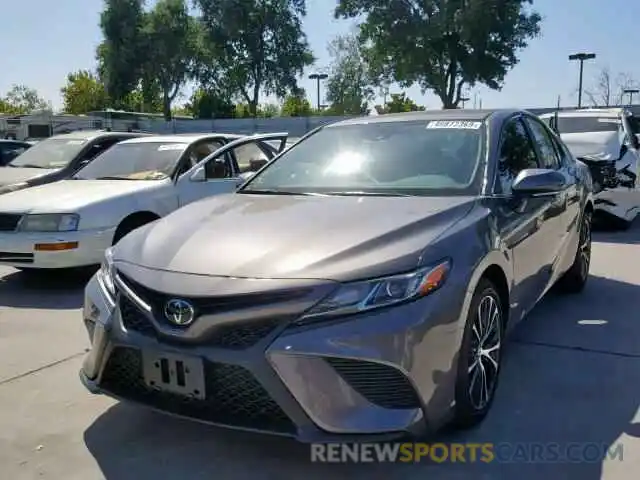 2 Photograph of a damaged car 4T1B11HK9KU212596 TOYOTA CAMRY 2019