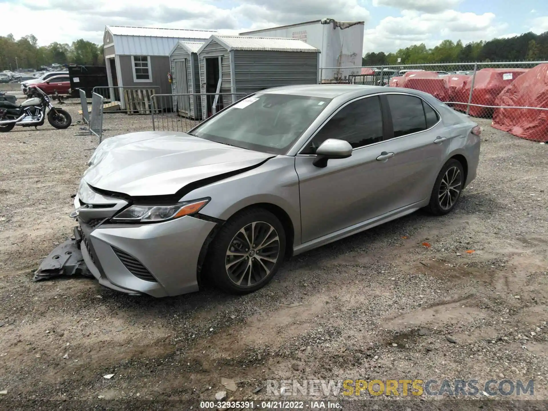 2 Photograph of a damaged car 4T1B11HK9KU214221 TOYOTA CAMRY 2019