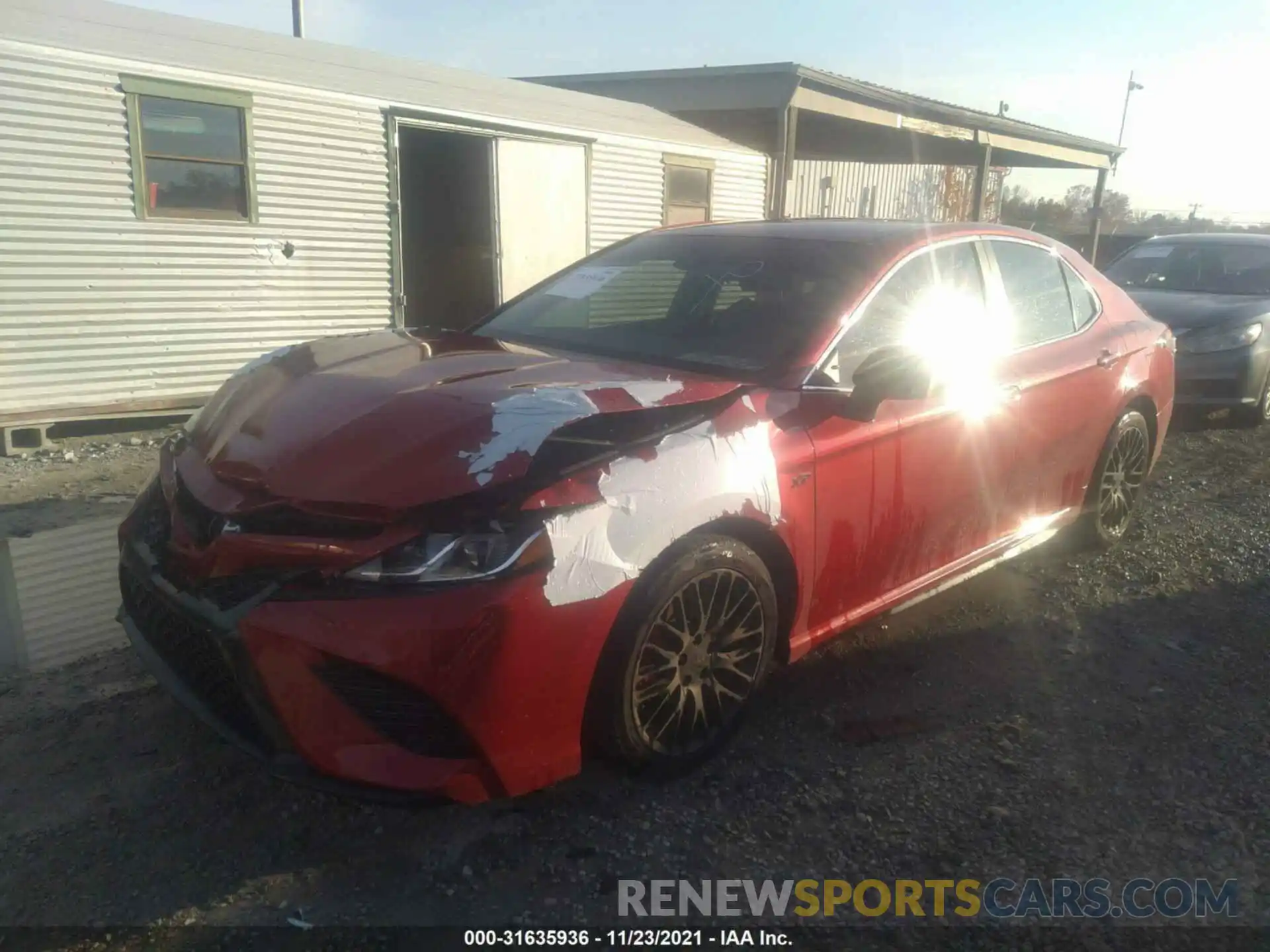 2 Photograph of a damaged car 4T1B11HK9KU215949 TOYOTA CAMRY 2019