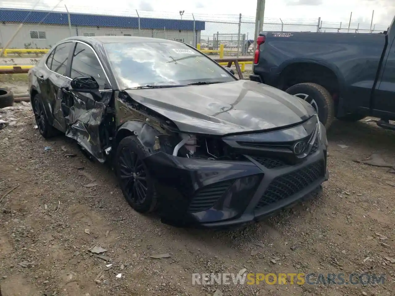 1 Photograph of a damaged car 4T1B11HK9KU216079 TOYOTA CAMRY 2019