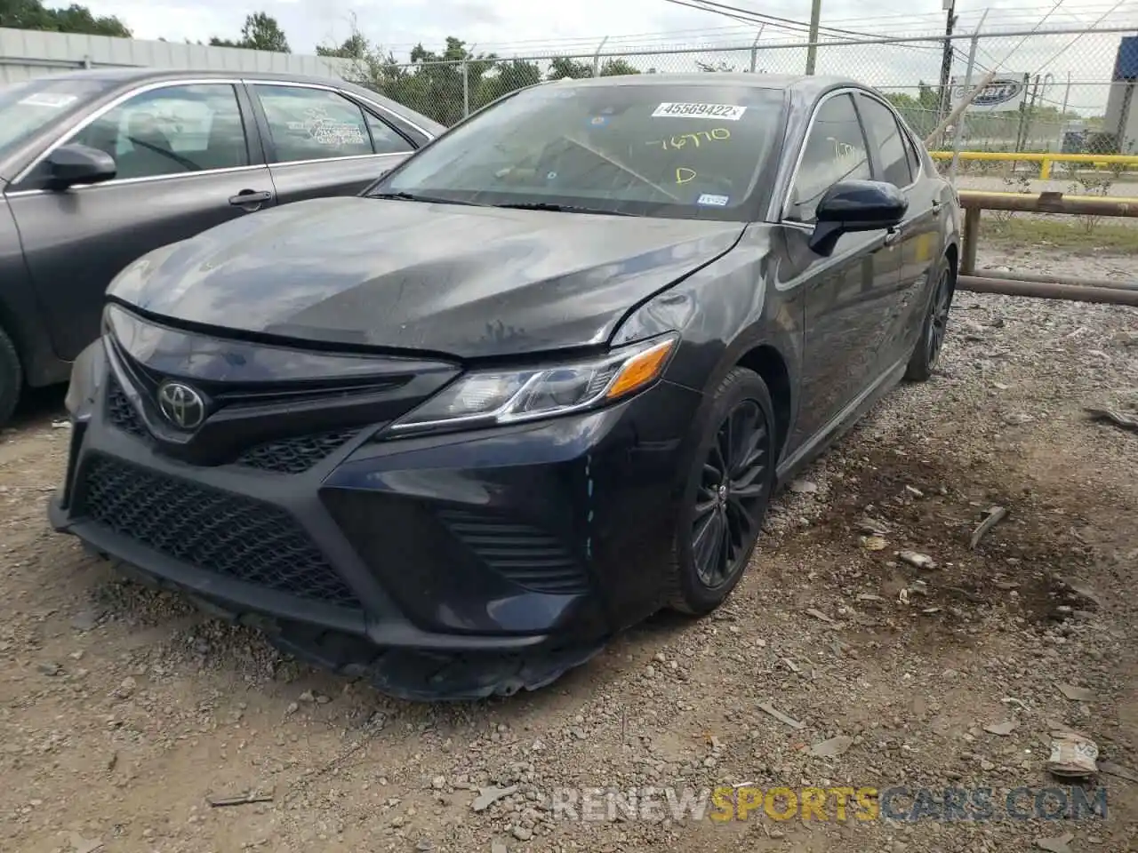 2 Photograph of a damaged car 4T1B11HK9KU216079 TOYOTA CAMRY 2019