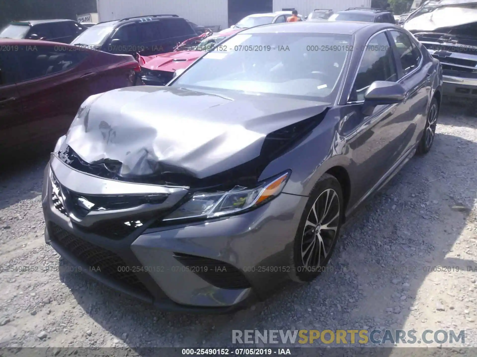 2 Photograph of a damaged car 4T1B11HK9KU216292 TOYOTA CAMRY 2019