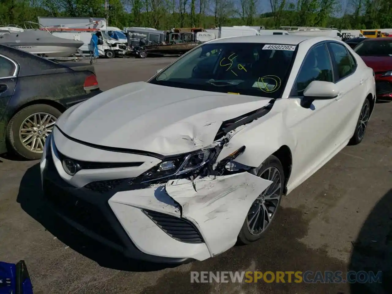 2 Photograph of a damaged car 4T1B11HK9KU216387 TOYOTA CAMRY 2019