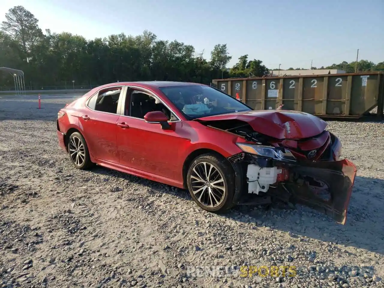 1 Photograph of a damaged car 4T1B11HK9KU217538 TOYOTA CAMRY 2019