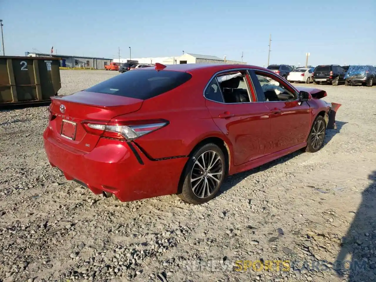 4 Photograph of a damaged car 4T1B11HK9KU217538 TOYOTA CAMRY 2019