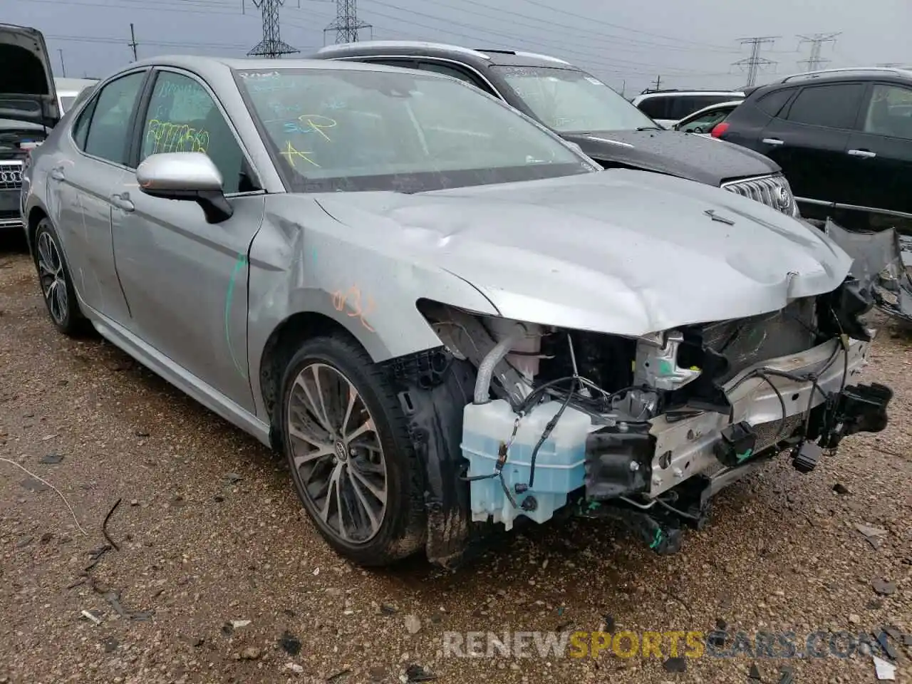 1 Photograph of a damaged car 4T1B11HK9KU217894 TOYOTA CAMRY 2019