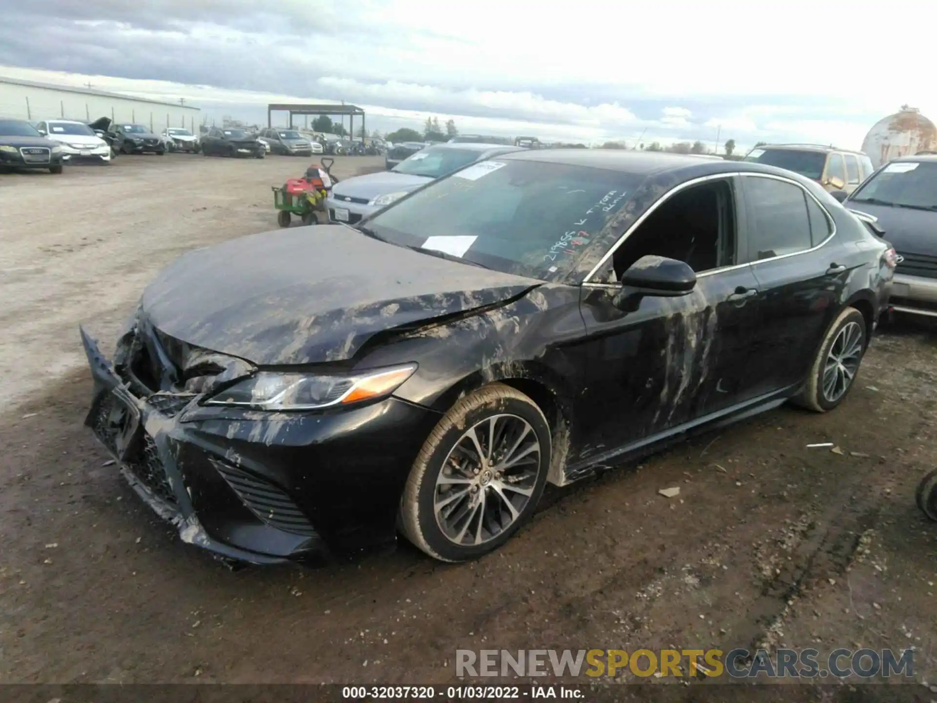 2 Photograph of a damaged car 4T1B11HK9KU219855 TOYOTA CAMRY 2019