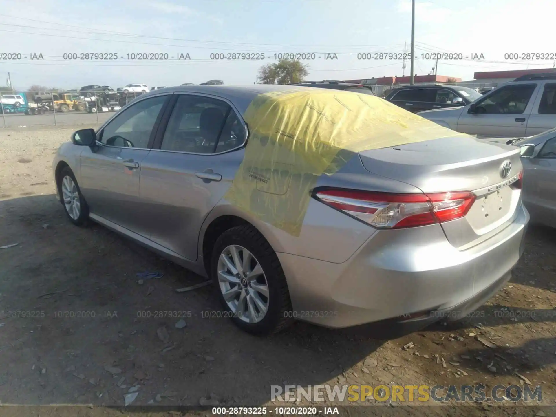 3 Photograph of a damaged car 4T1B11HK9KU220973 TOYOTA CAMRY 2019