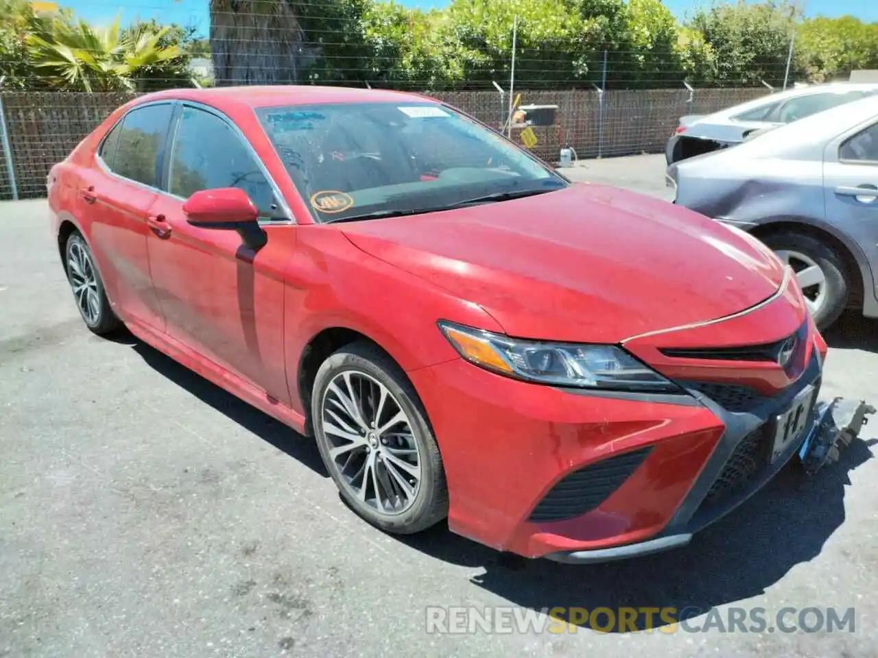 1 Photograph of a damaged car 4T1B11HK9KU222707 TOYOTA CAMRY 2019