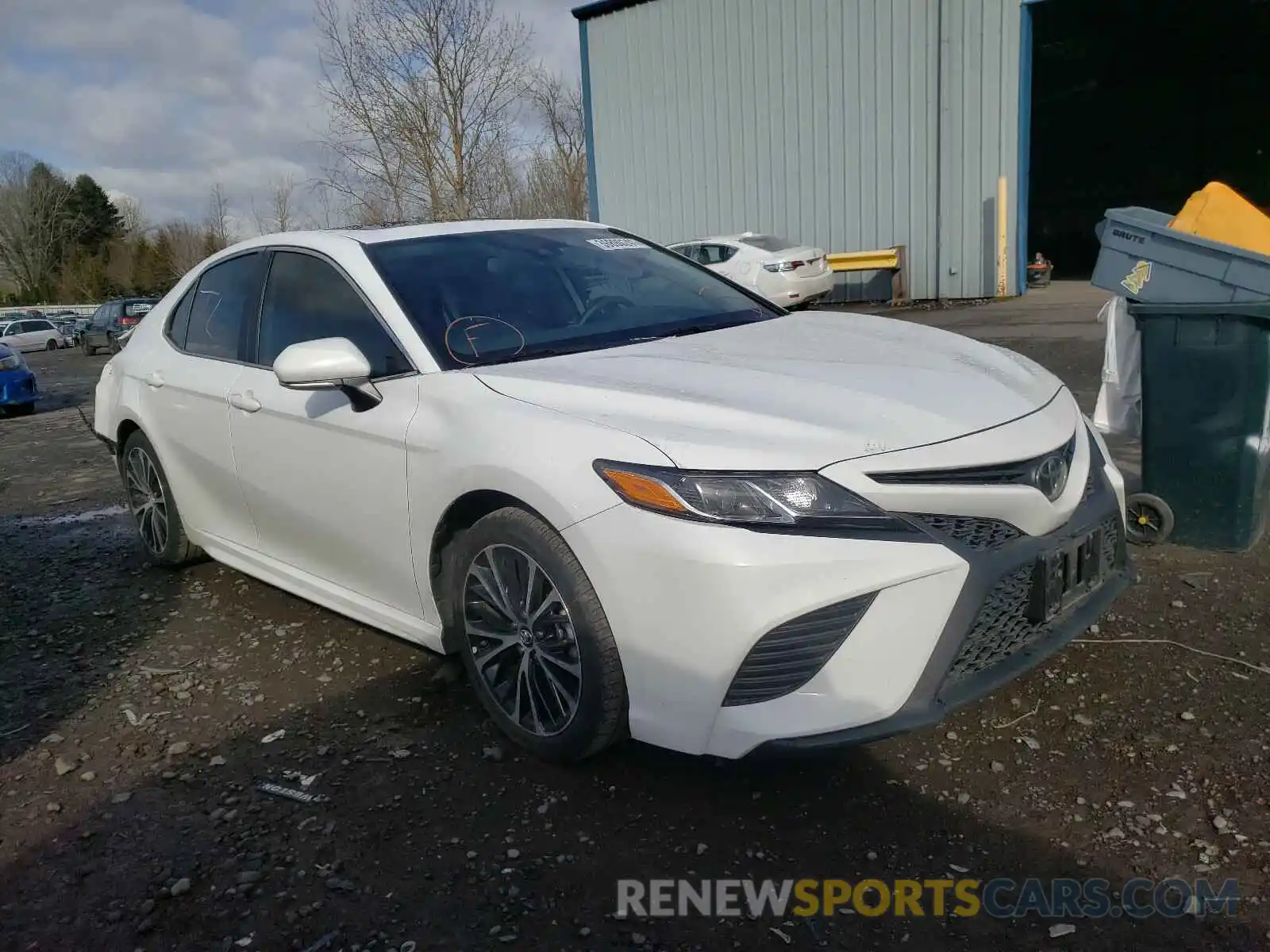 1 Photograph of a damaged car 4T1B11HK9KU222867 TOYOTA CAMRY 2019