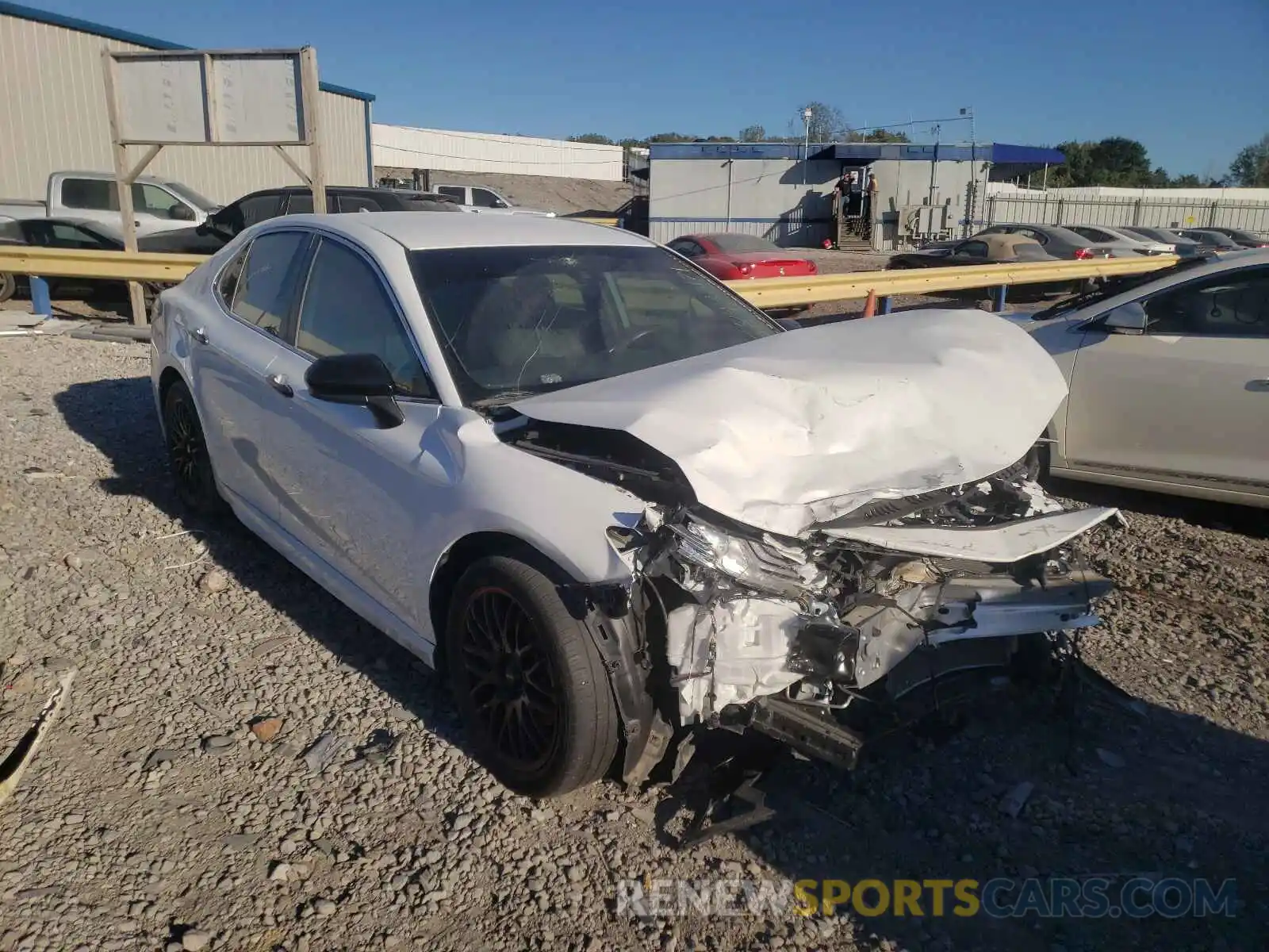 1 Photograph of a damaged car 4T1B11HK9KU223095 TOYOTA CAMRY 2019