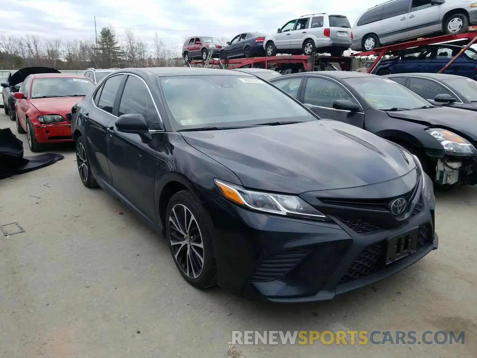 1 Photograph of a damaged car 4T1B11HK9KU223274 TOYOTA CAMRY 2019