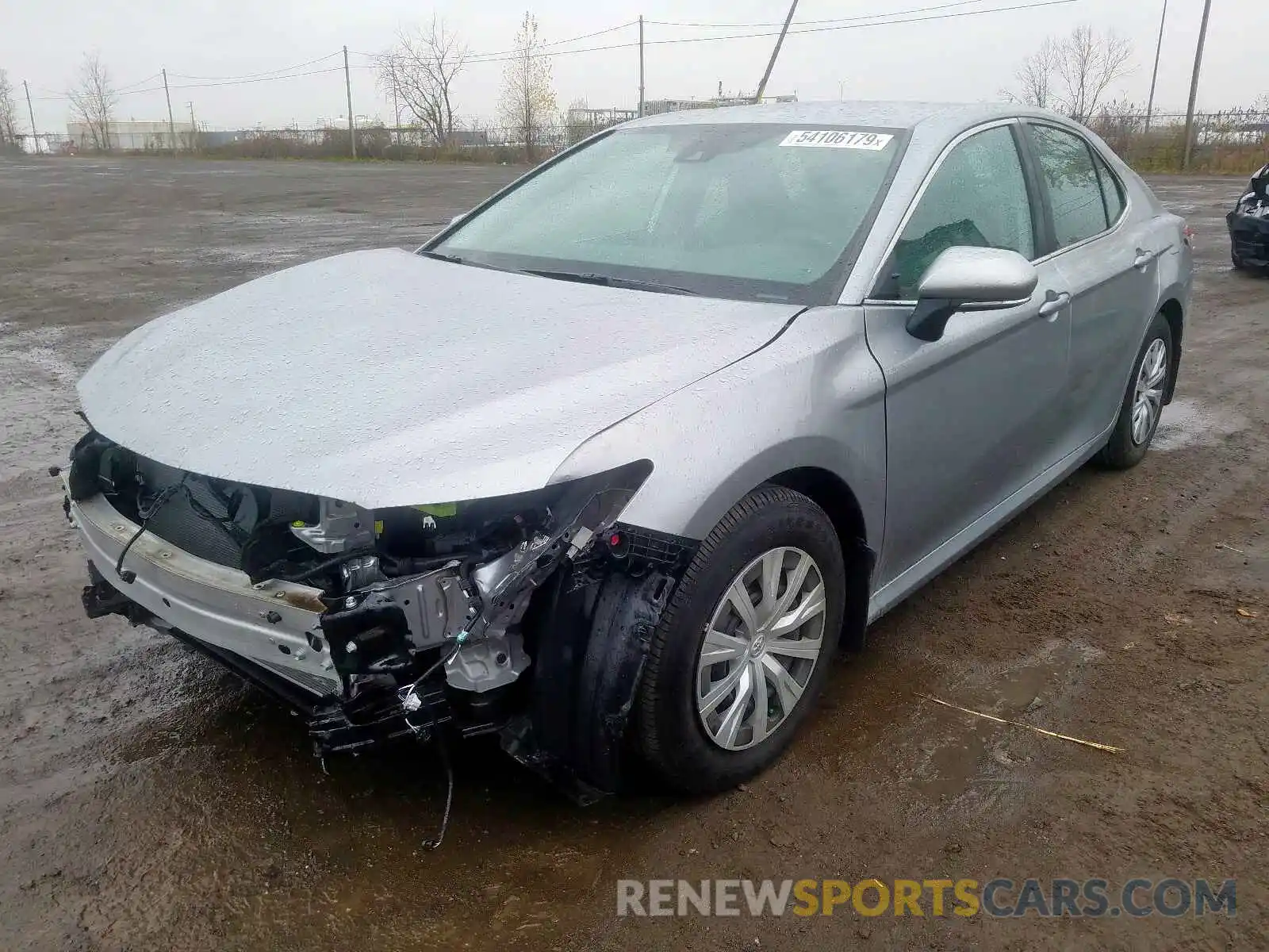 2 Photograph of a damaged car 4T1B11HK9KU224358 TOYOTA CAMRY 2019