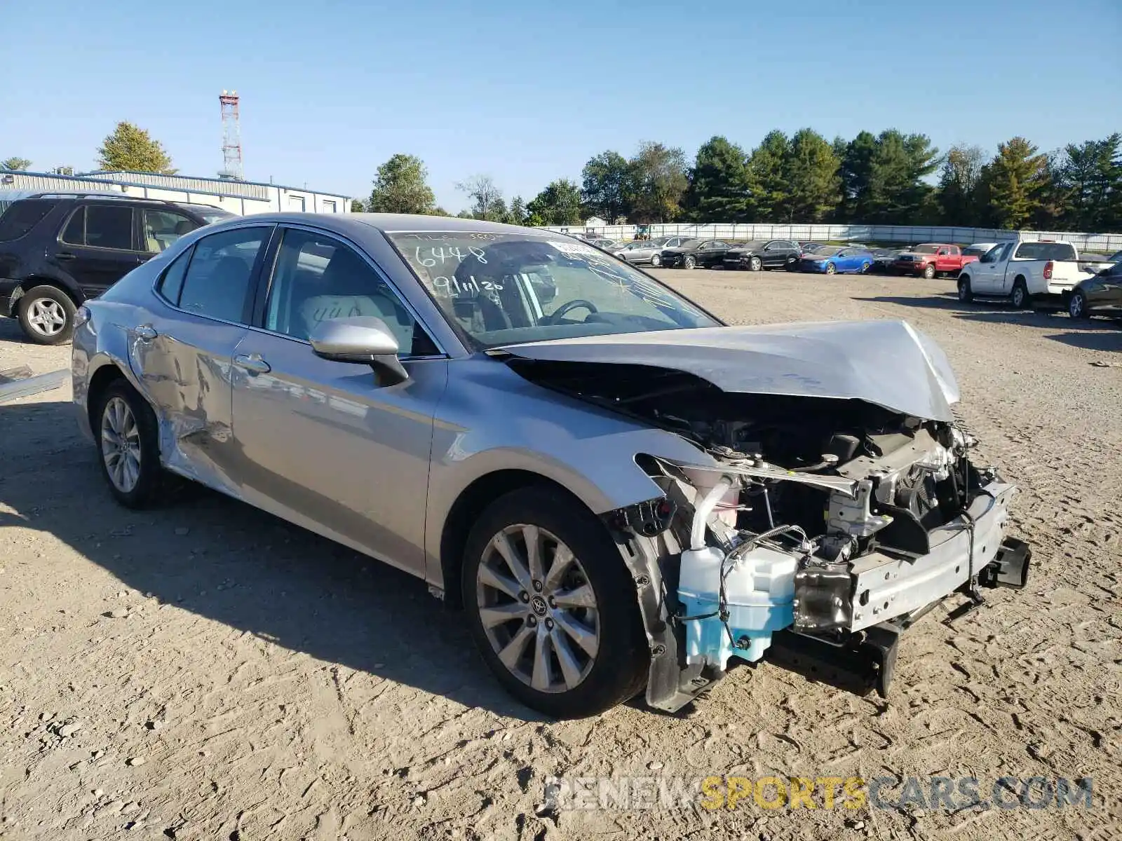 1 Photograph of a damaged car 4T1B11HK9KU226448 TOYOTA CAMRY 2019