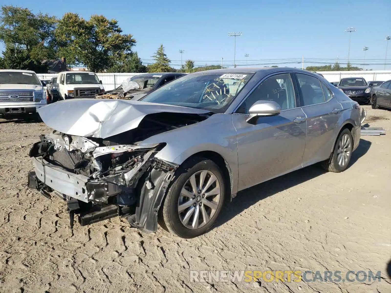 2 Photograph of a damaged car 4T1B11HK9KU226448 TOYOTA CAMRY 2019