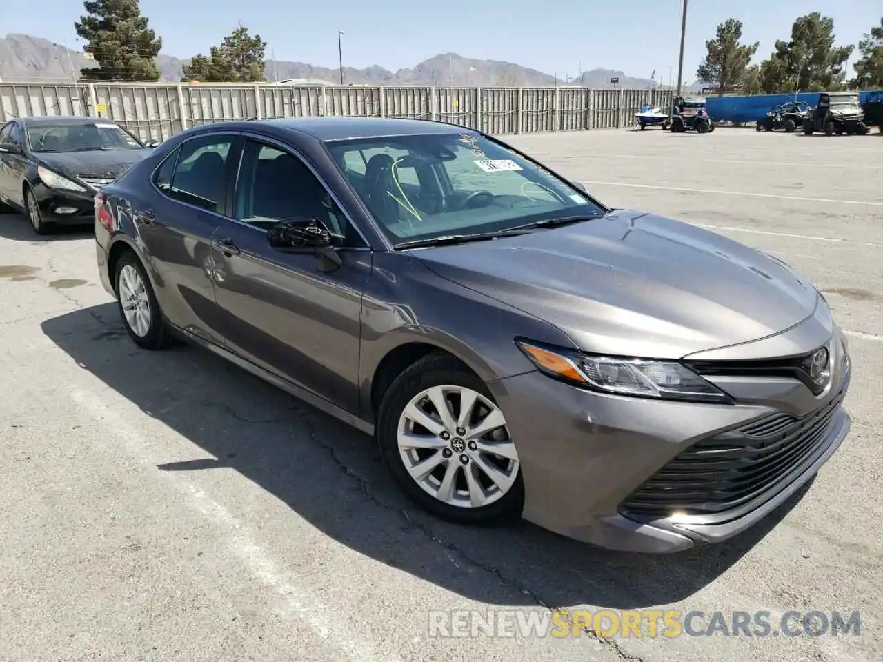 1 Photograph of a damaged car 4T1B11HK9KU226675 TOYOTA CAMRY 2019