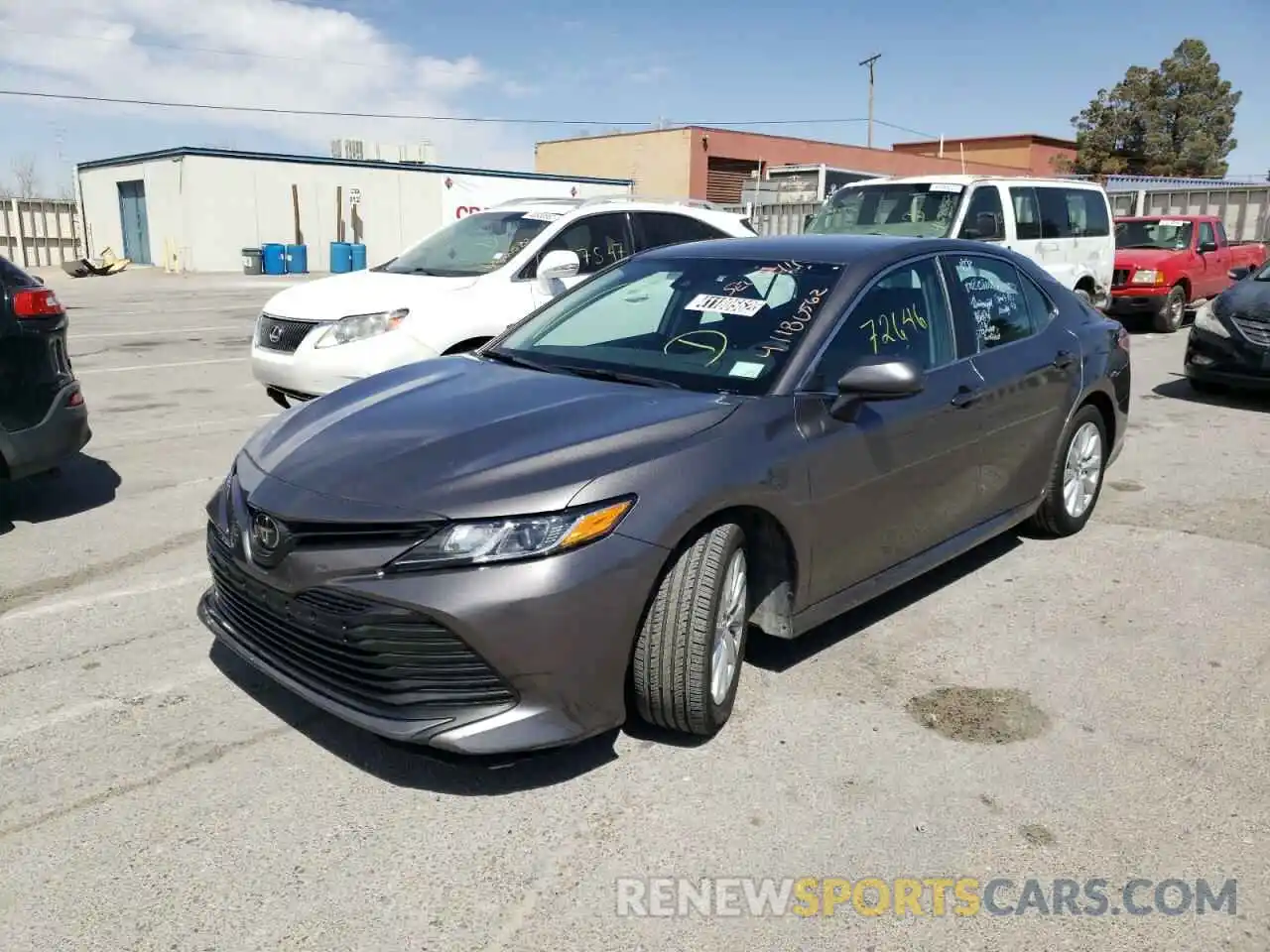 2 Photograph of a damaged car 4T1B11HK9KU226675 TOYOTA CAMRY 2019