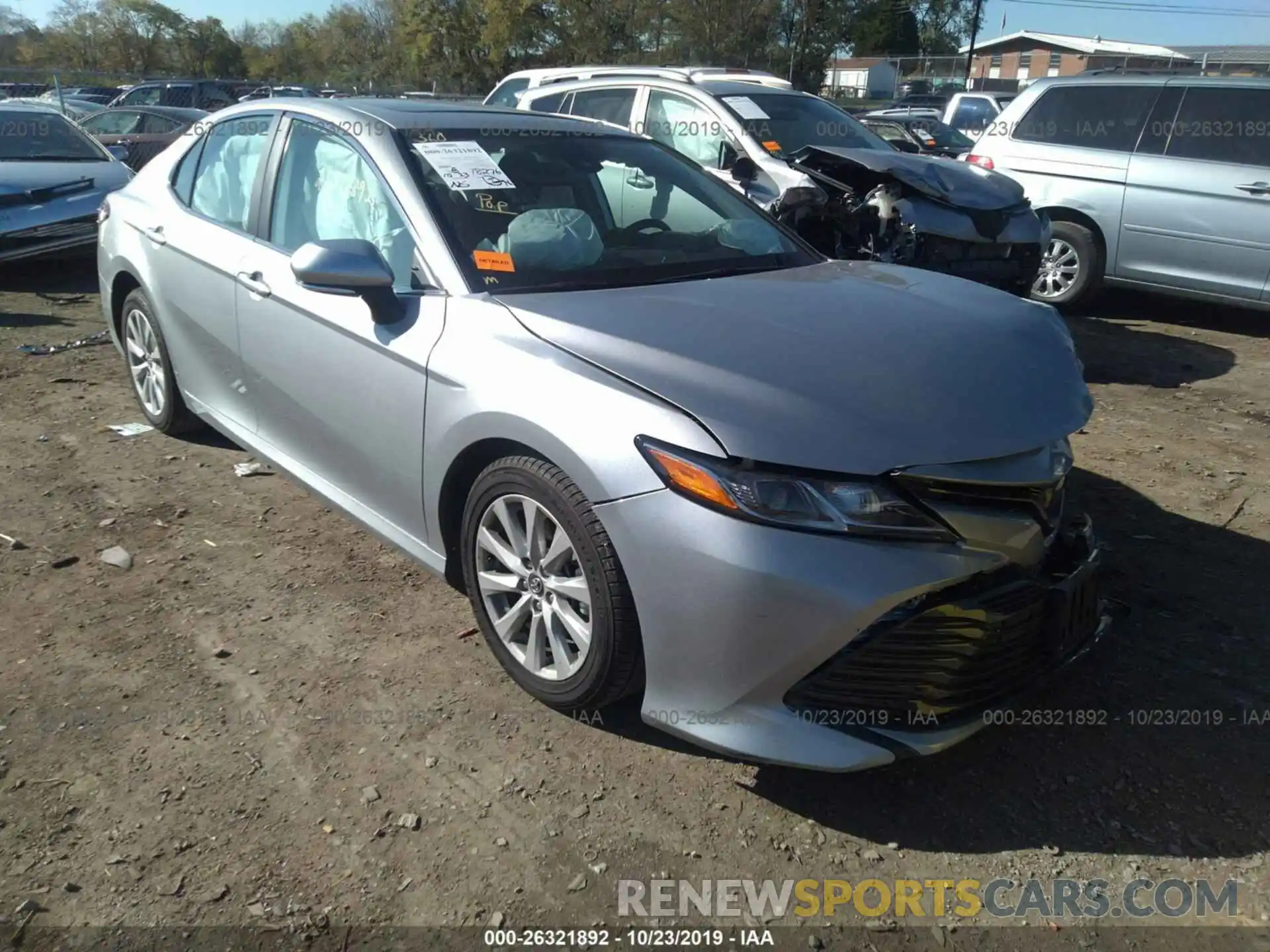 1 Photograph of a damaged car 4T1B11HK9KU227101 TOYOTA CAMRY 2019