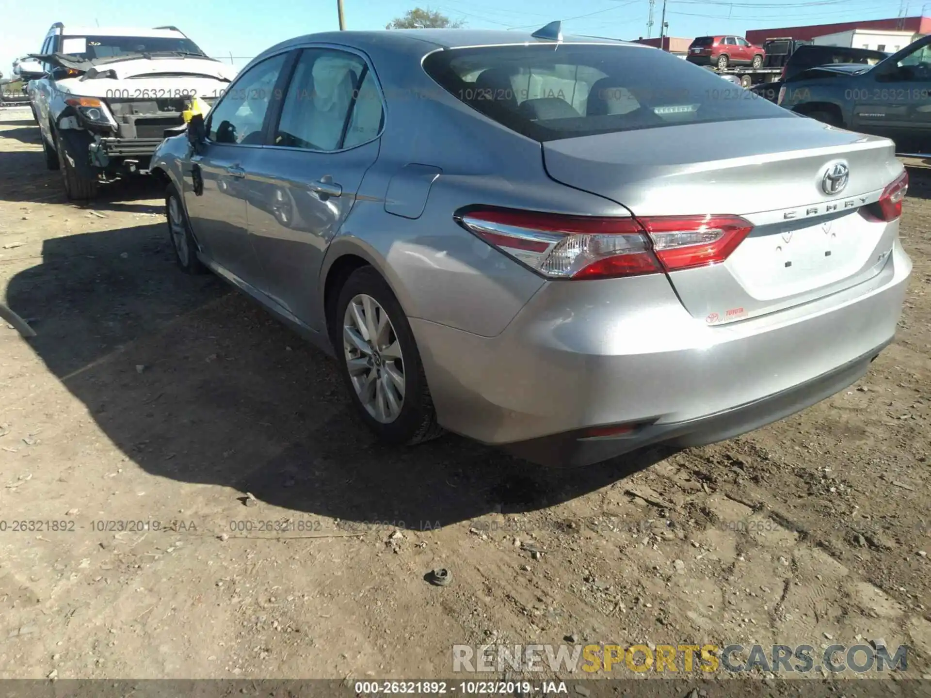 3 Photograph of a damaged car 4T1B11HK9KU227101 TOYOTA CAMRY 2019