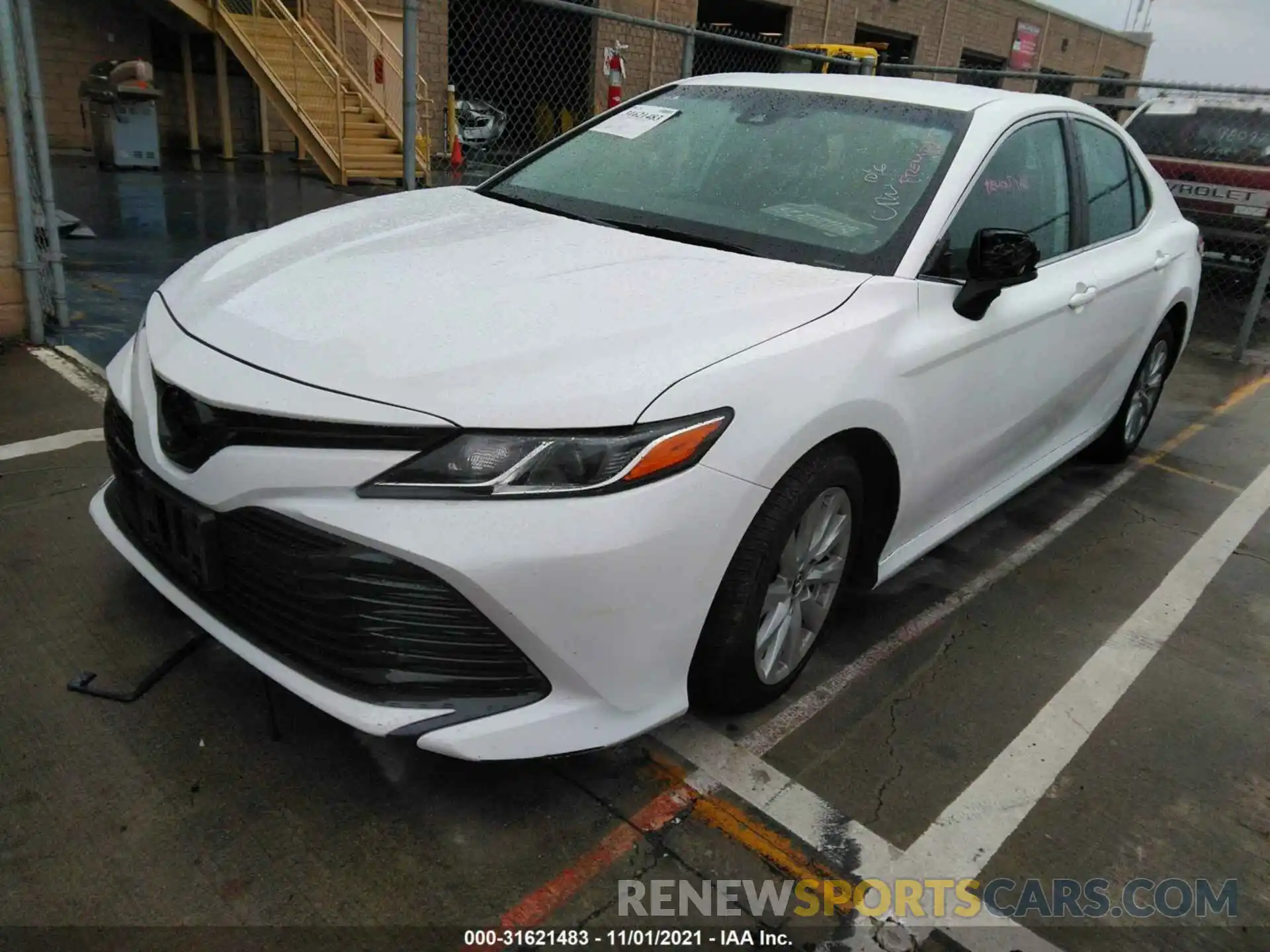 2 Photograph of a damaged car 4T1B11HK9KU228166 TOYOTA CAMRY 2019