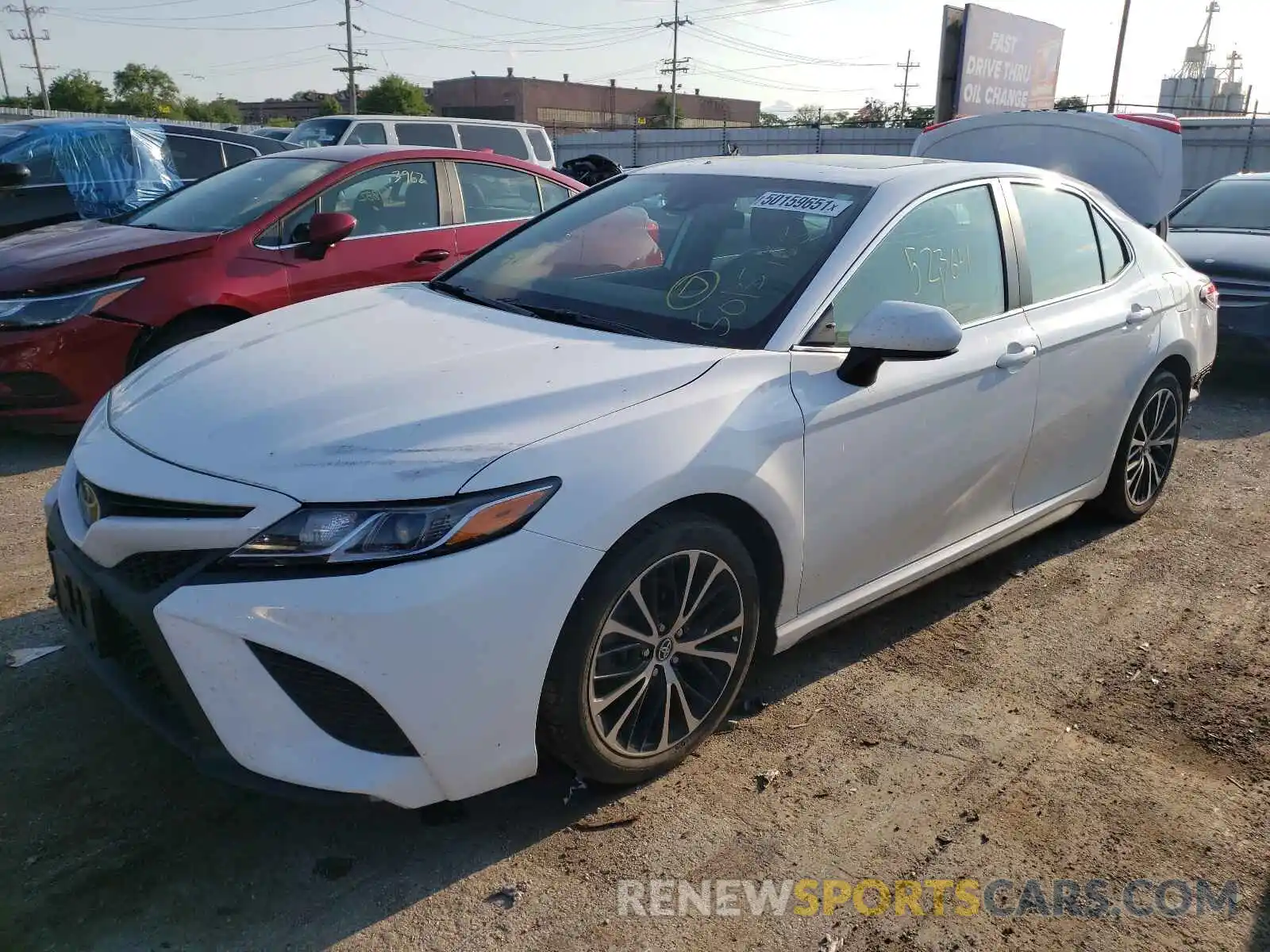 2 Photograph of a damaged car 4T1B11HK9KU228331 TOYOTA CAMRY 2019