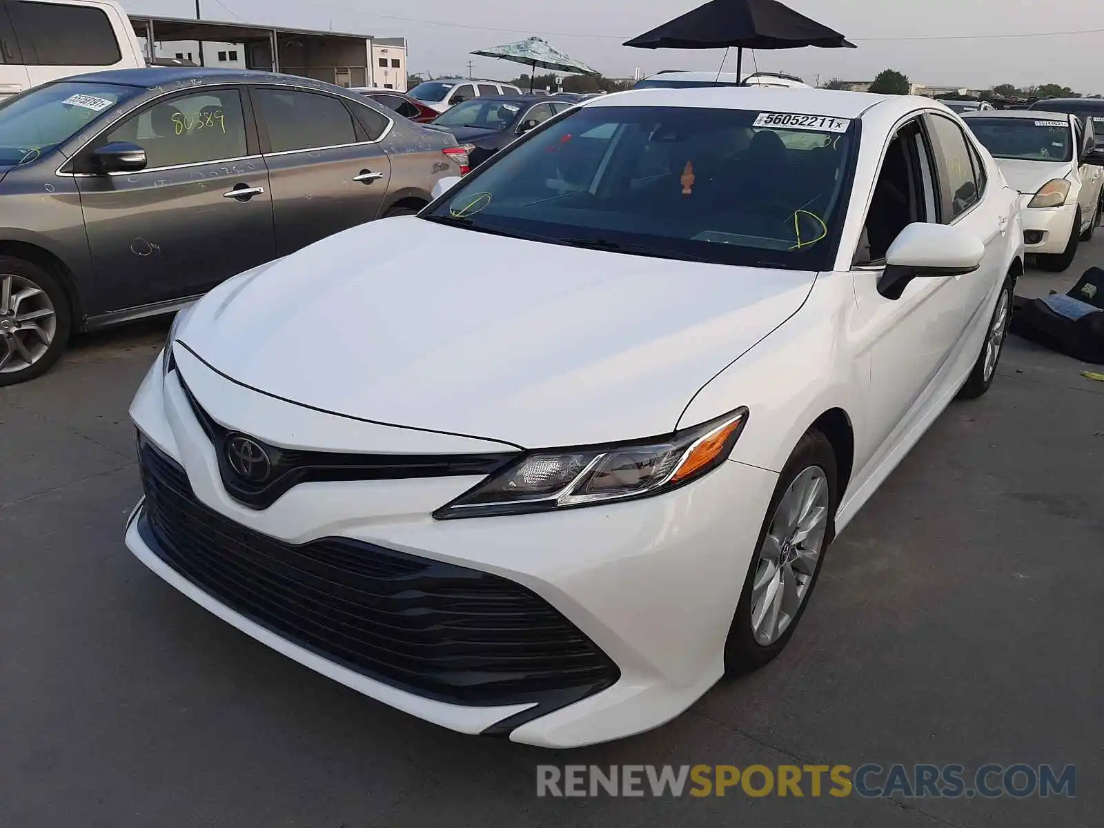 2 Photograph of a damaged car 4T1B11HK9KU228930 TOYOTA CAMRY 2019