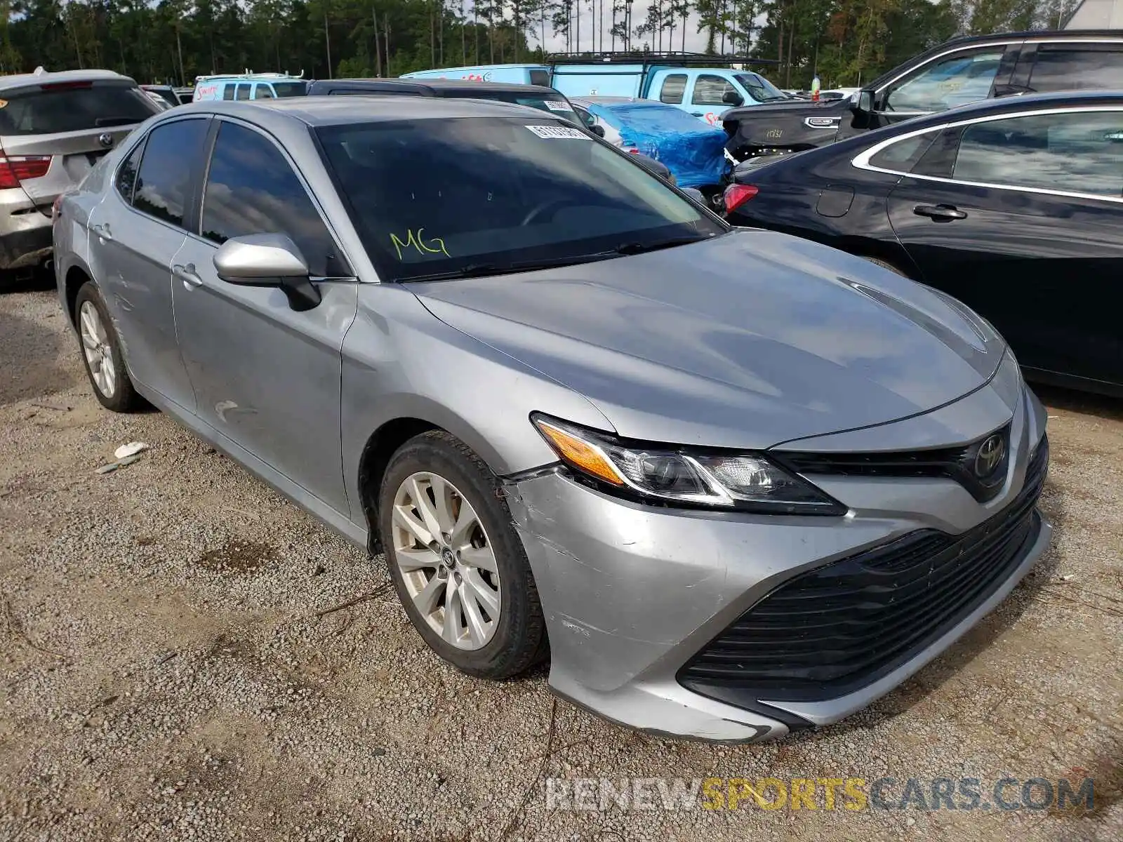 1 Photograph of a damaged car 4T1B11HK9KU229673 TOYOTA CAMRY 2019