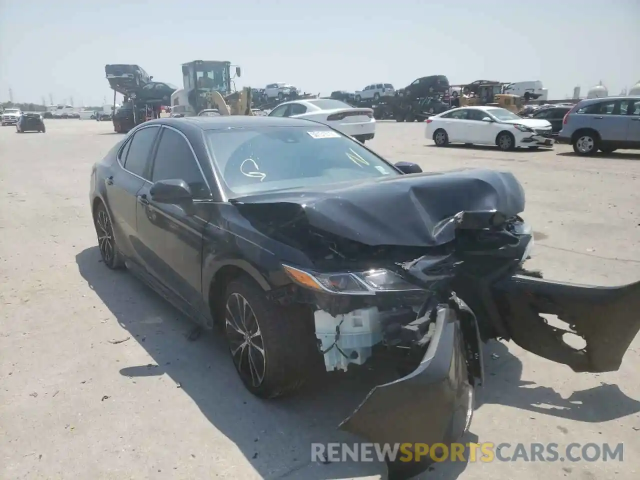 1 Photograph of a damaged car 4T1B11HK9KU230676 TOYOTA CAMRY 2019